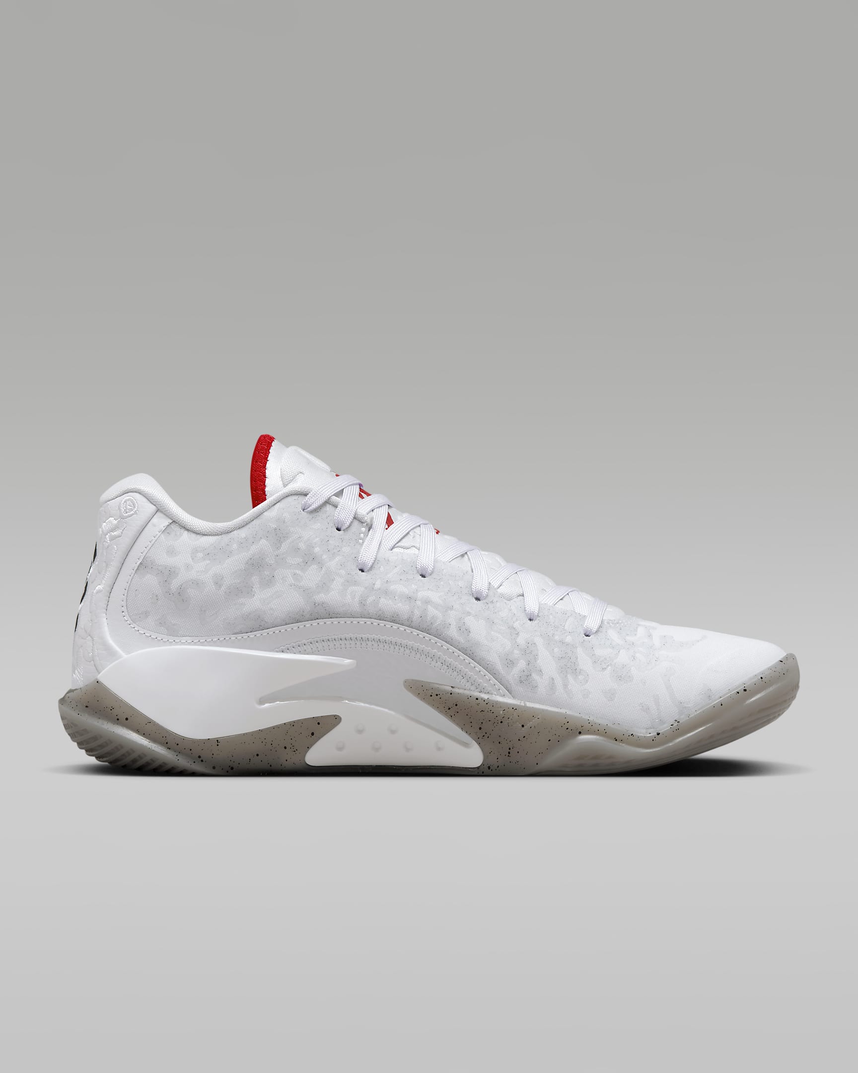 Zion 3 'Fresh Paint' Basketball Shoes - White/Cement Grey/Pure Platinum/University Red