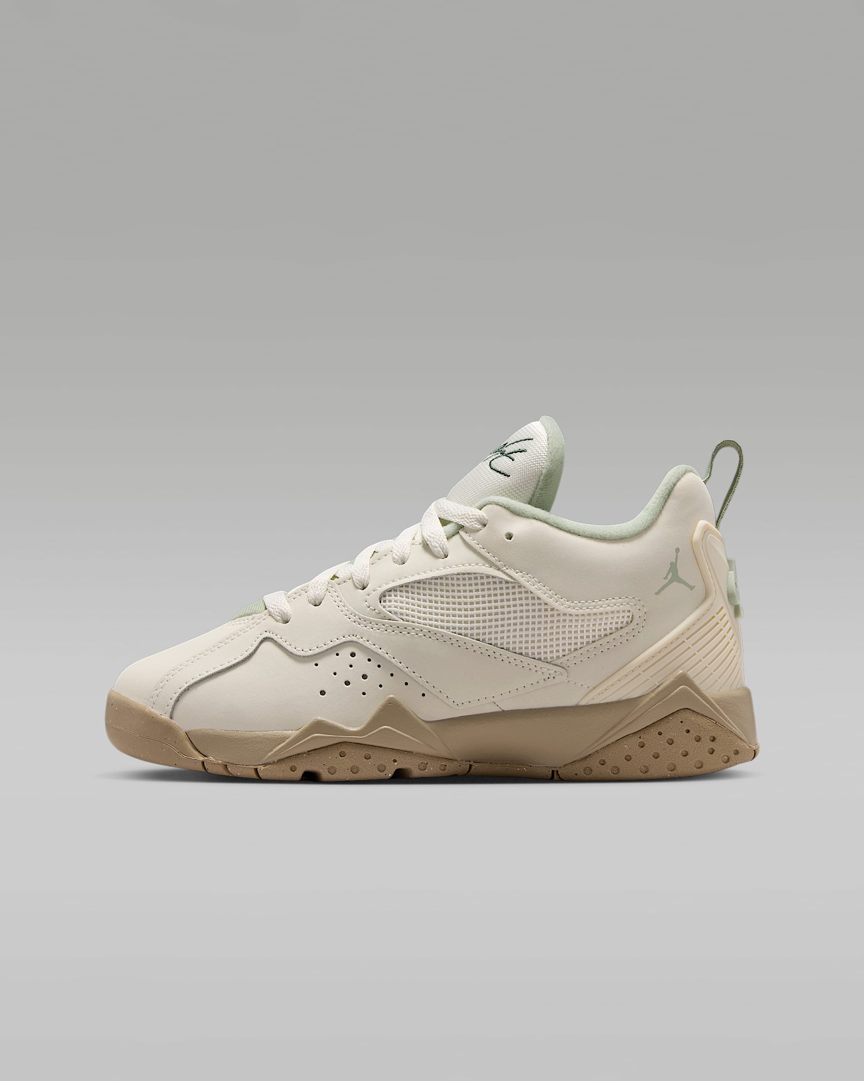 Air Jordan MVP 92 Schuh (ältere Kinder) - Sail/Khaki/Midnight Green/Jade Horizon