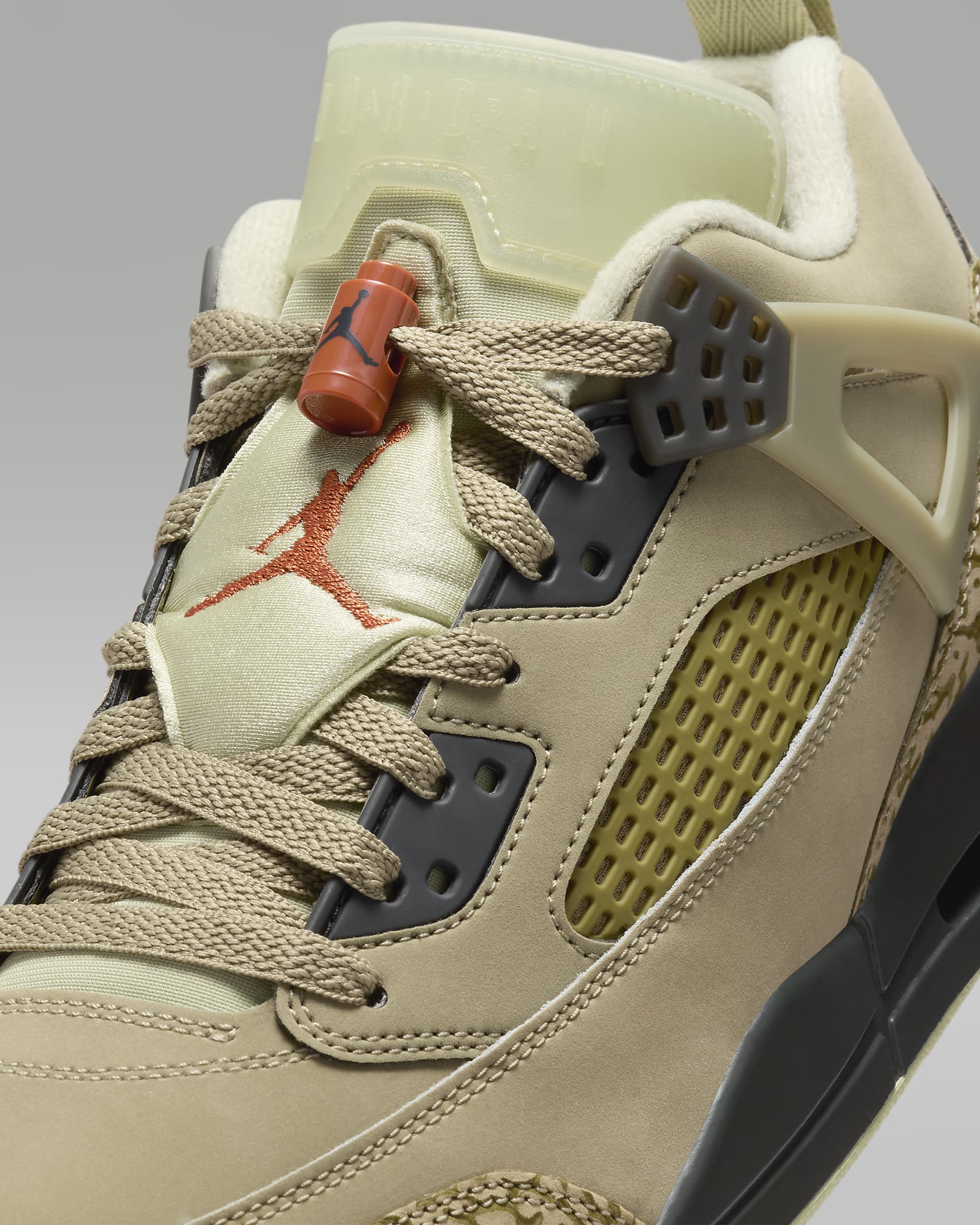 Buty męskie Jordan Spizike Low - Neutral Olive/Olive Aura/Dark Smoke Grey/Dark Russet