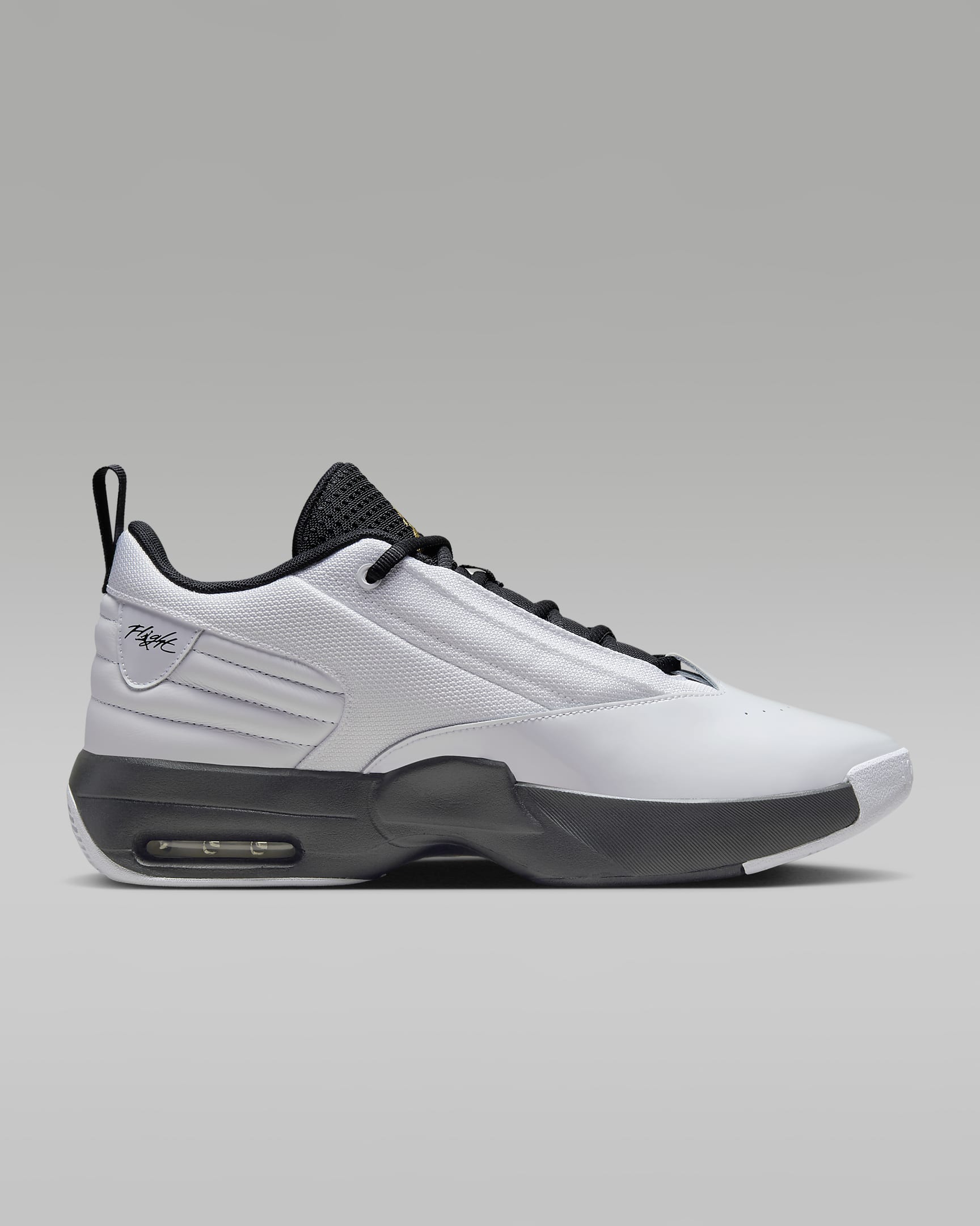 Tenis para hombre Jordan Max Aura 6 - Blanco/Negro/Oro metalizado