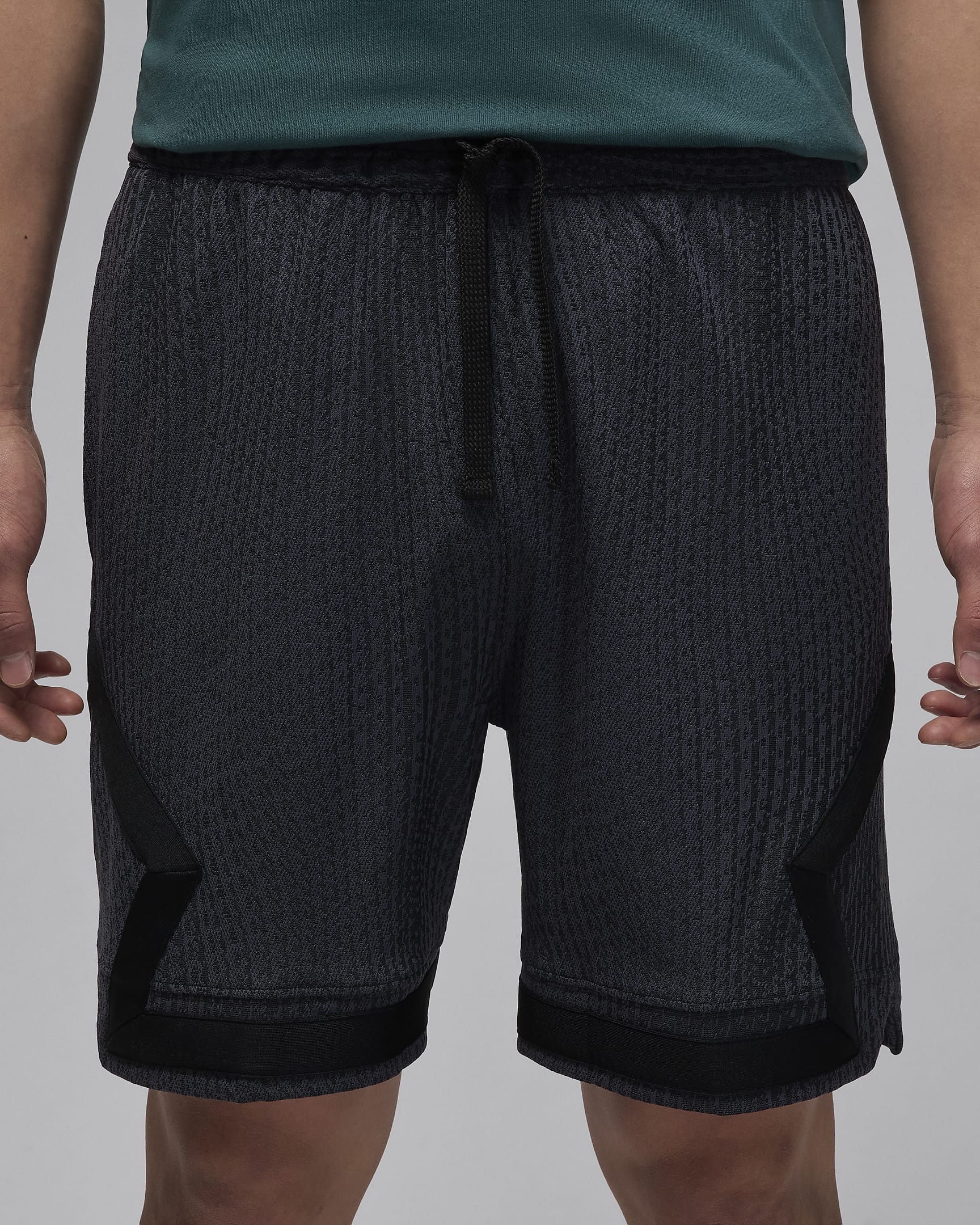 Jordan Sport Dri-FIT ADV Diamond shorts til herre - Dark Shadow/Svart/Svart