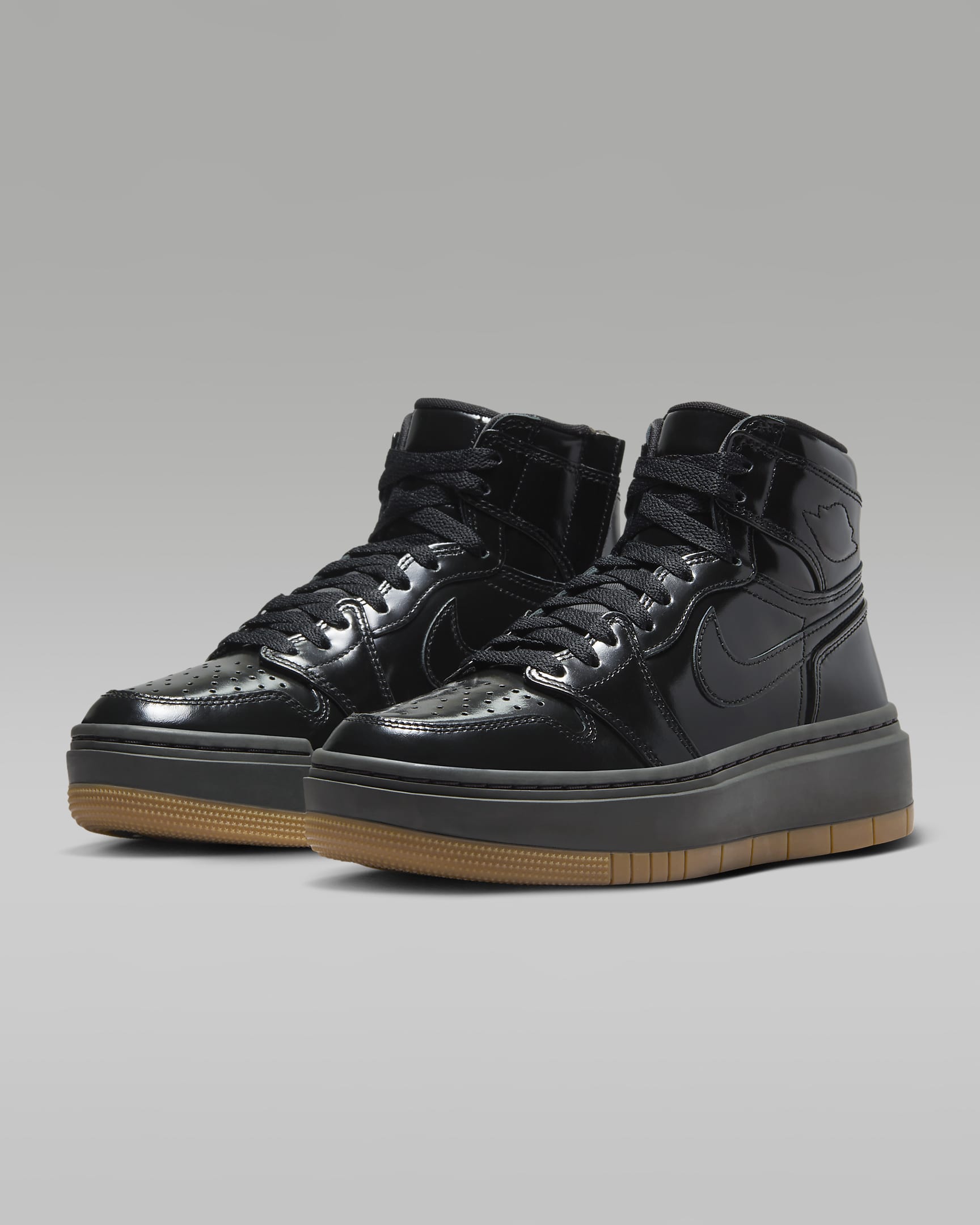 Air Jordan 1 Elevate High SE Women's Shoes - Black/Medium Ash/Gum Light Brown/Black