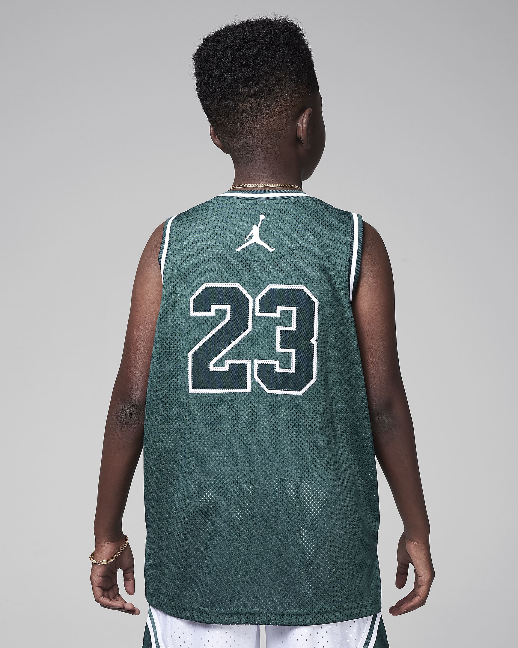 Jordan 23 Jersey Older Kids' Top - Oxidised Green