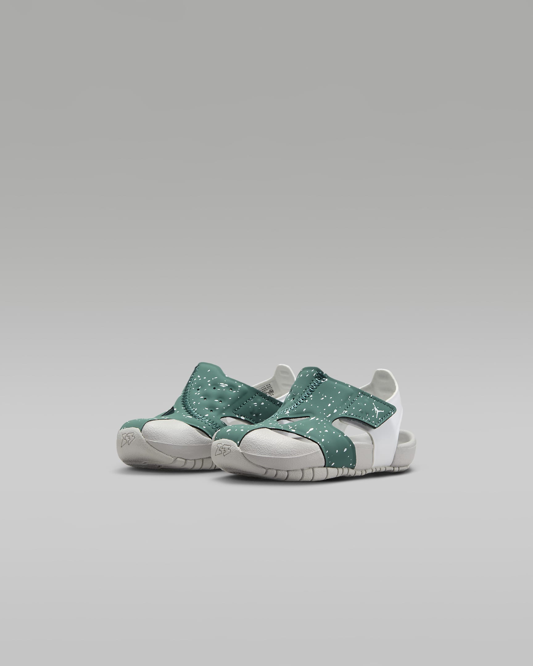 Jordan Flare Baby and Toddler Shoe - Oxidised Green/Neutral Grey/White