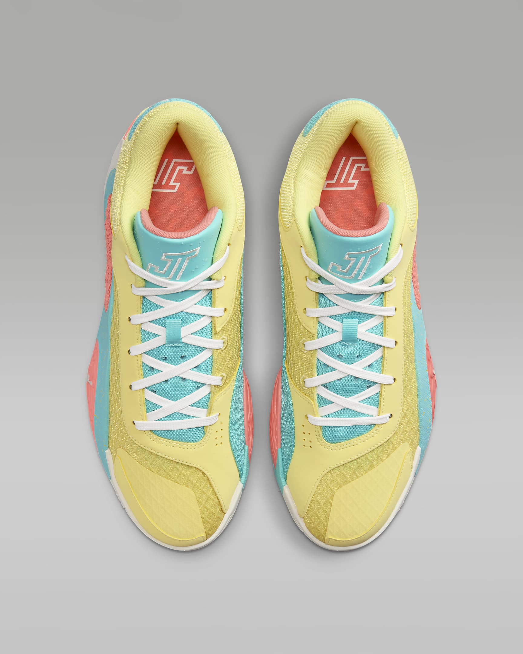 Tatum 2 "Lemonade" Basketball Shoes - Light Zitron/Aurora Green/Atomic Pink/Sail