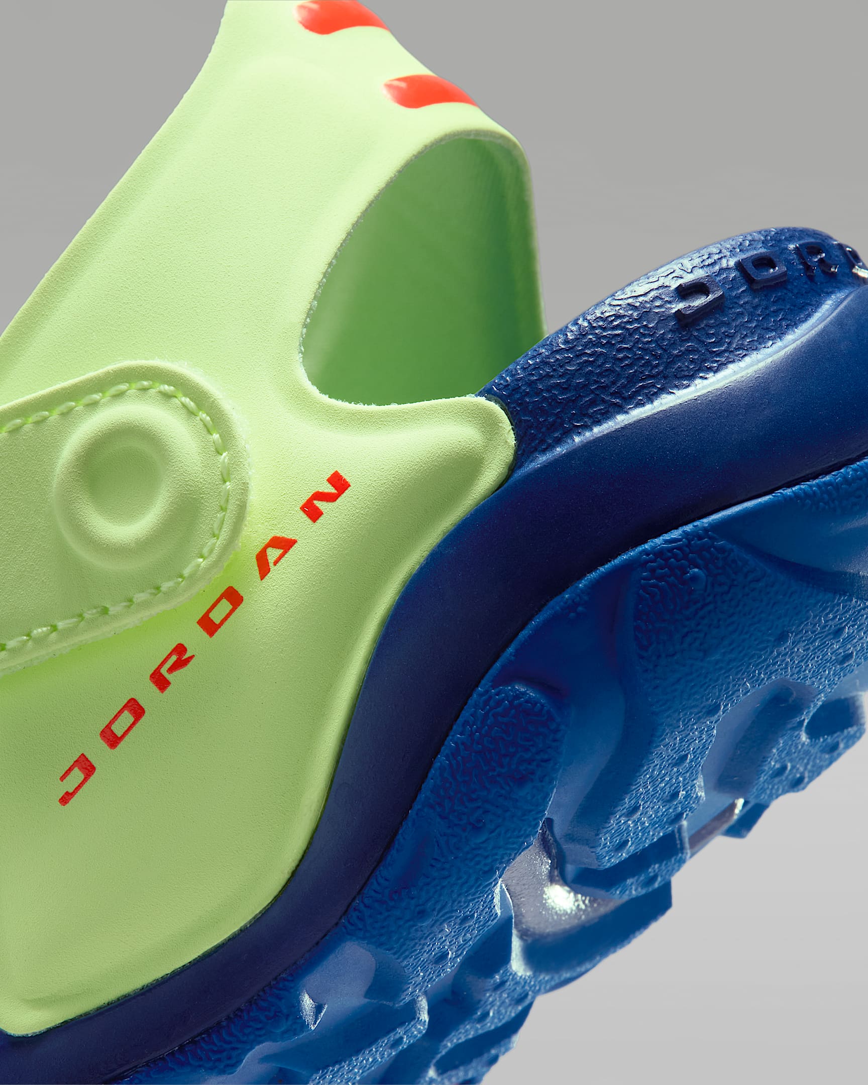 Jordan OTDR Younger Kids' Sandals - Barely Volt/Game Royal/Infrared 23