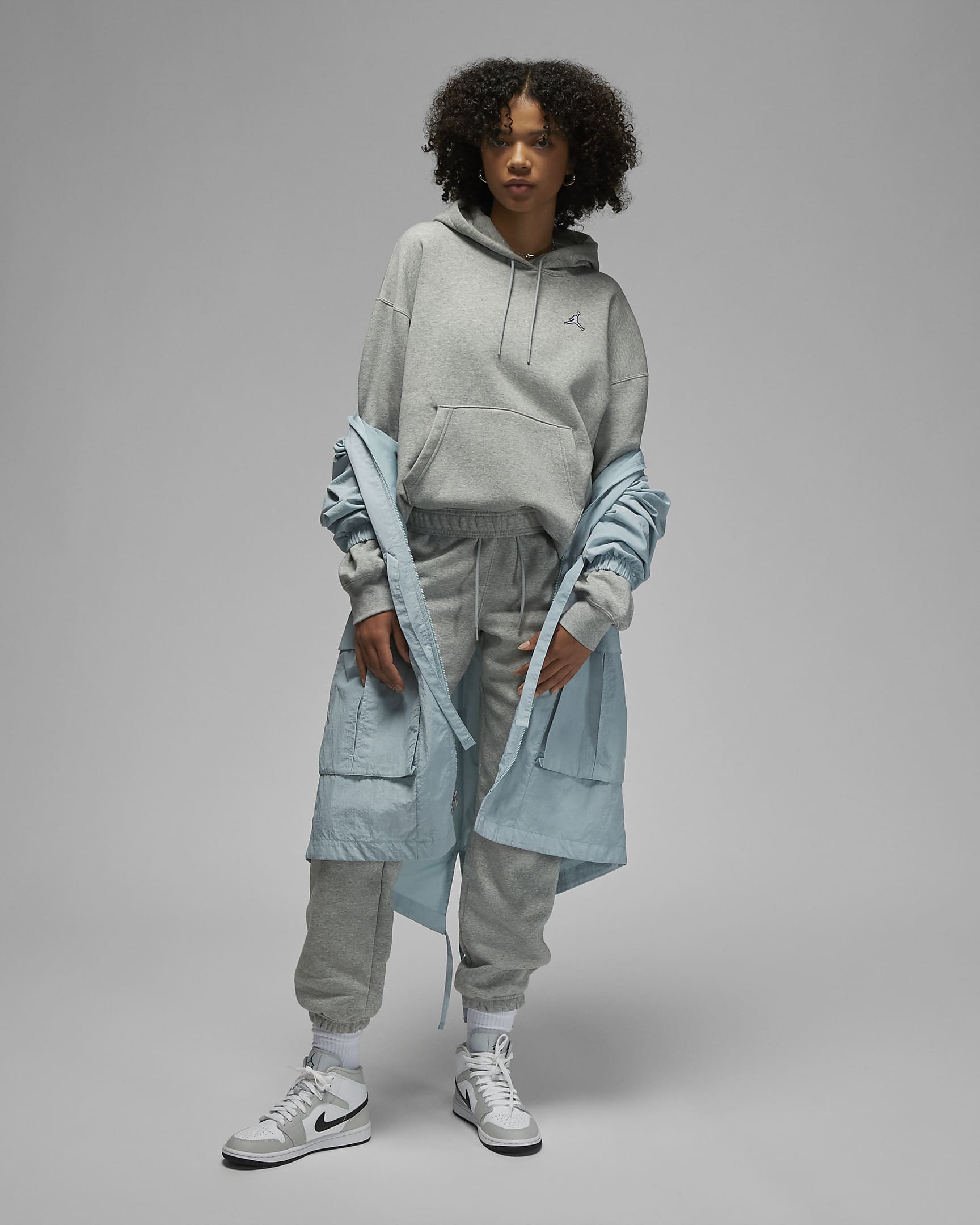 Jordan Brooklyn Women's Fleece Pullover Hoodie. Nike UK