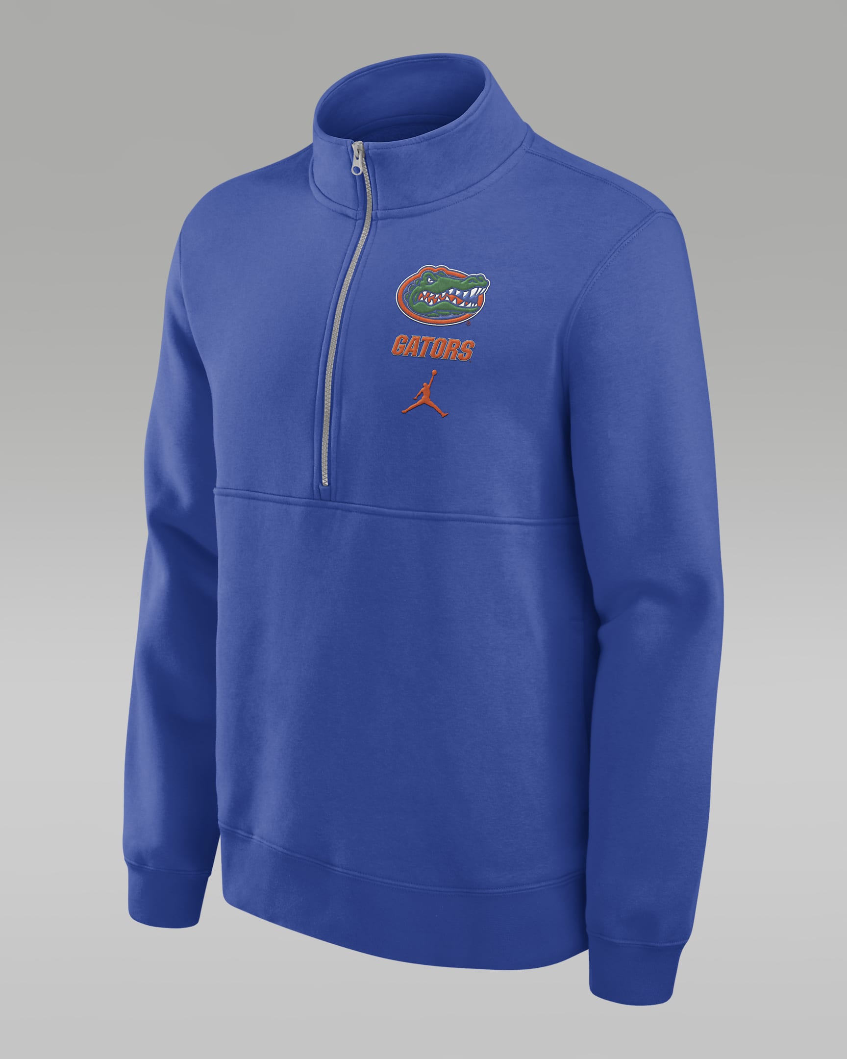 Florida Gators Primetime Club Men's Jordan College 1/2-Zip Crew - Royal