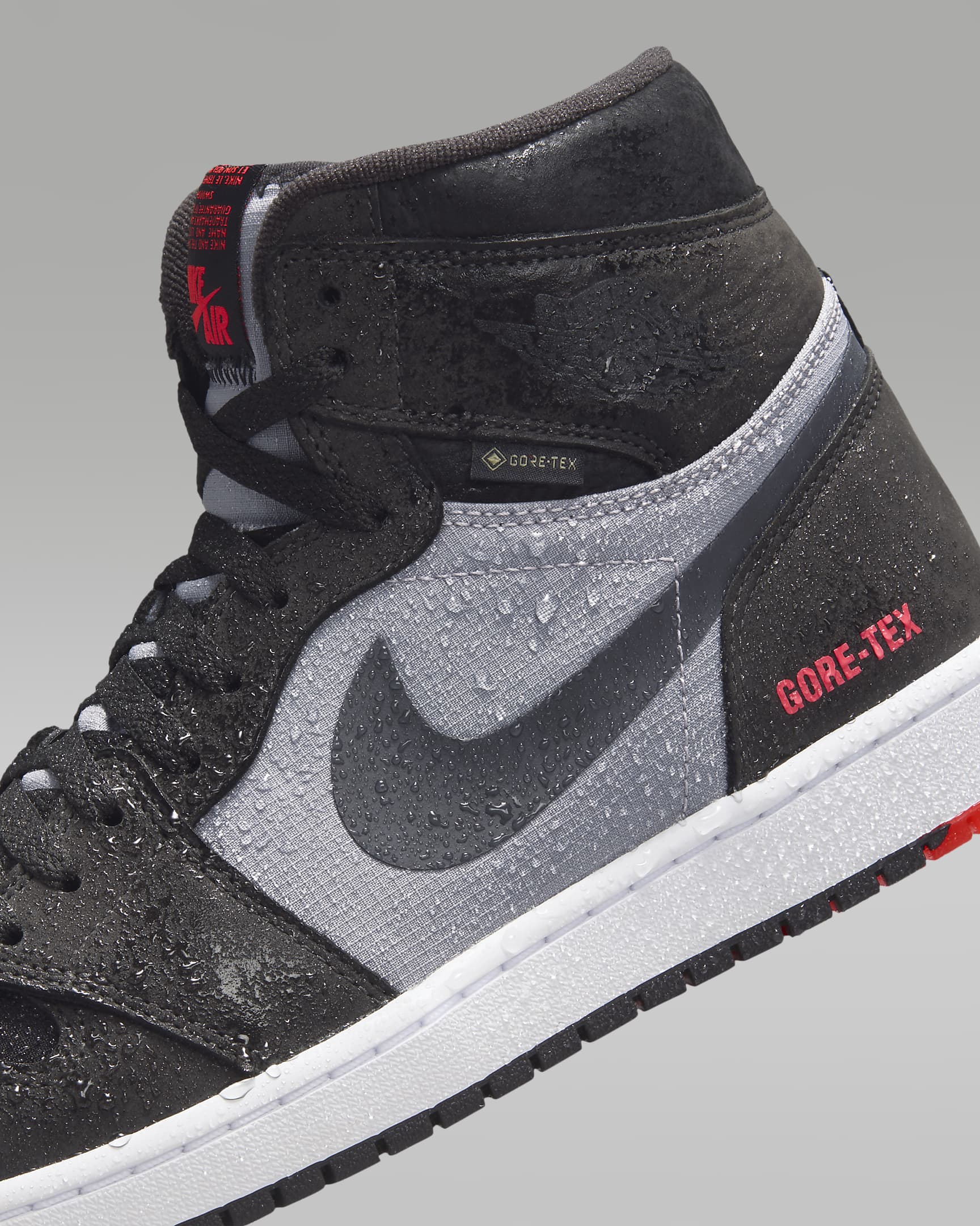 Air Jordan 1 Element Shoes - Cement Grey/Black/Infrared 23/Dark Charcoal