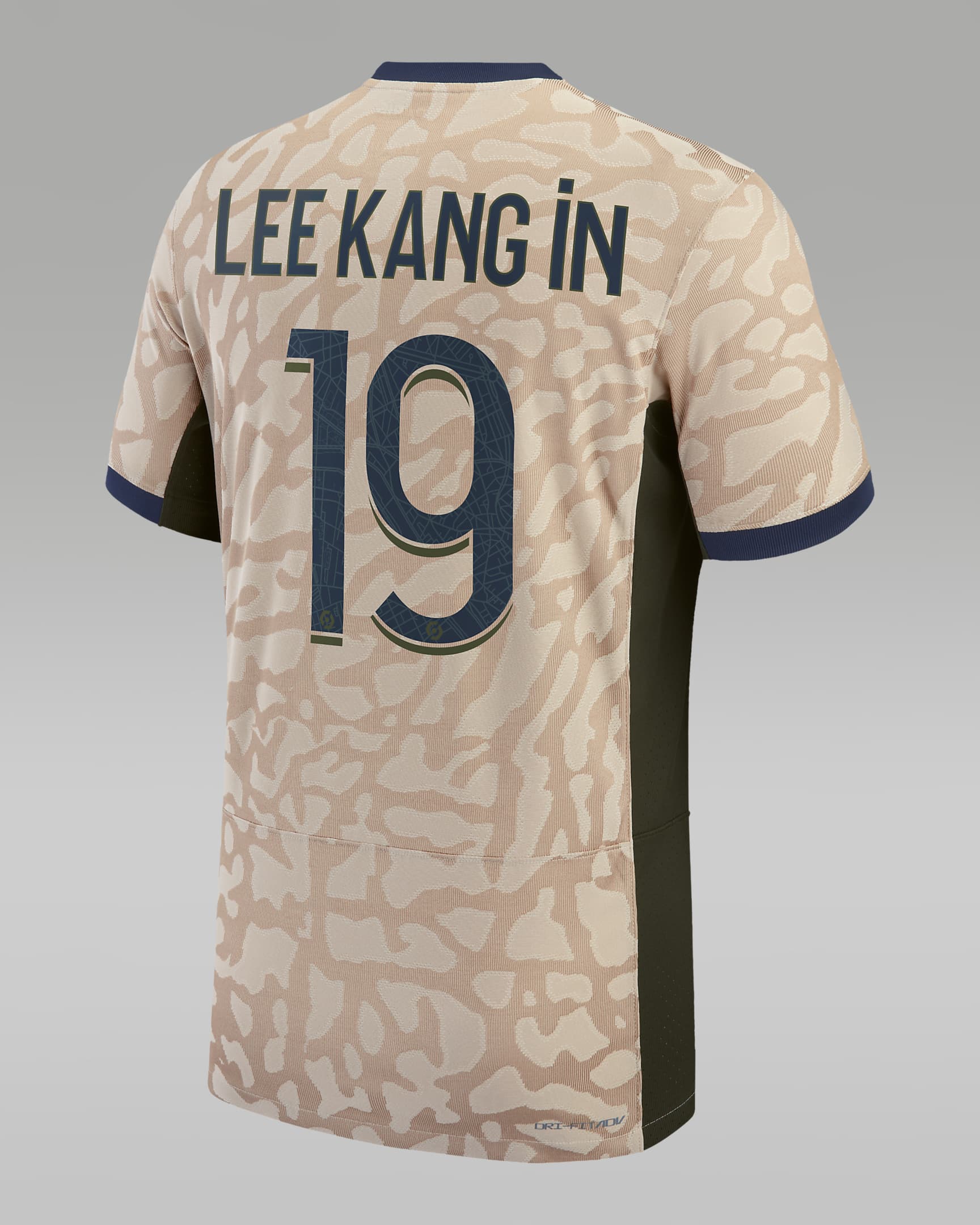 Lee Kang-in Paris Saint-Germain 2023/24 Match Fourth Men's Jordan Dri ...