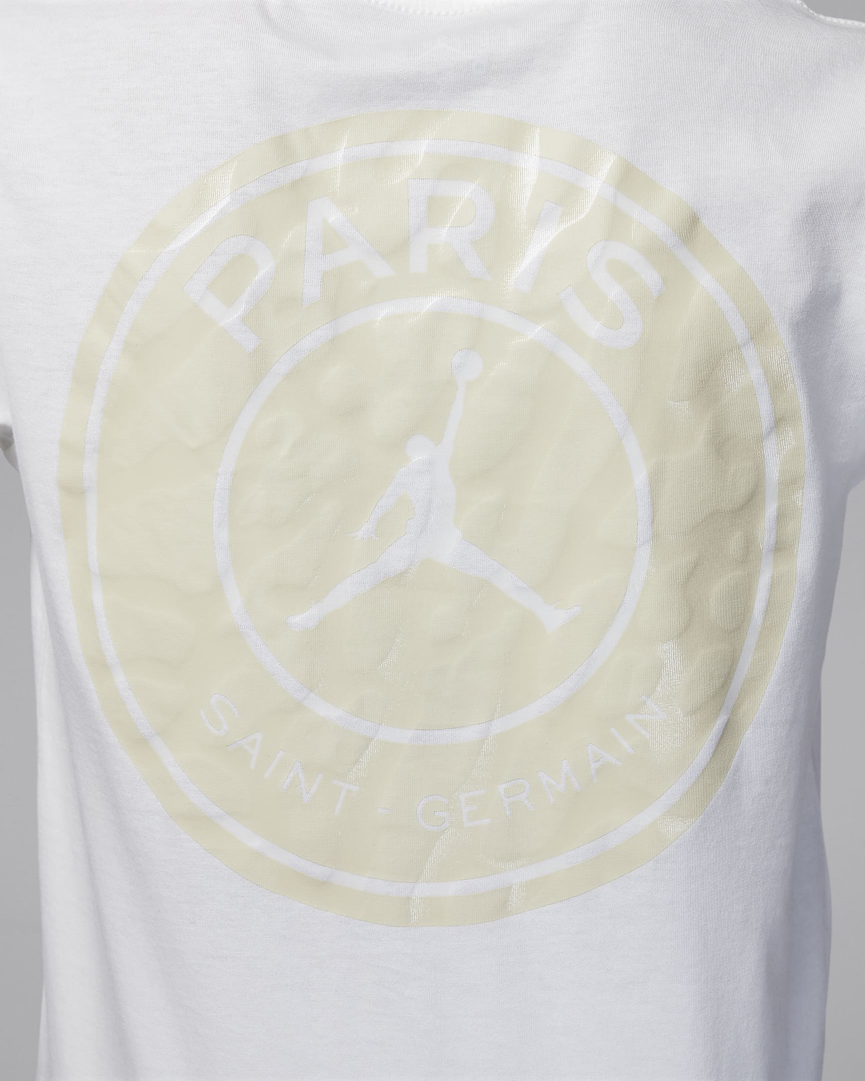 Jordan Paris Saint-Germain Big Kids' Graphic T-Shirt - Sail