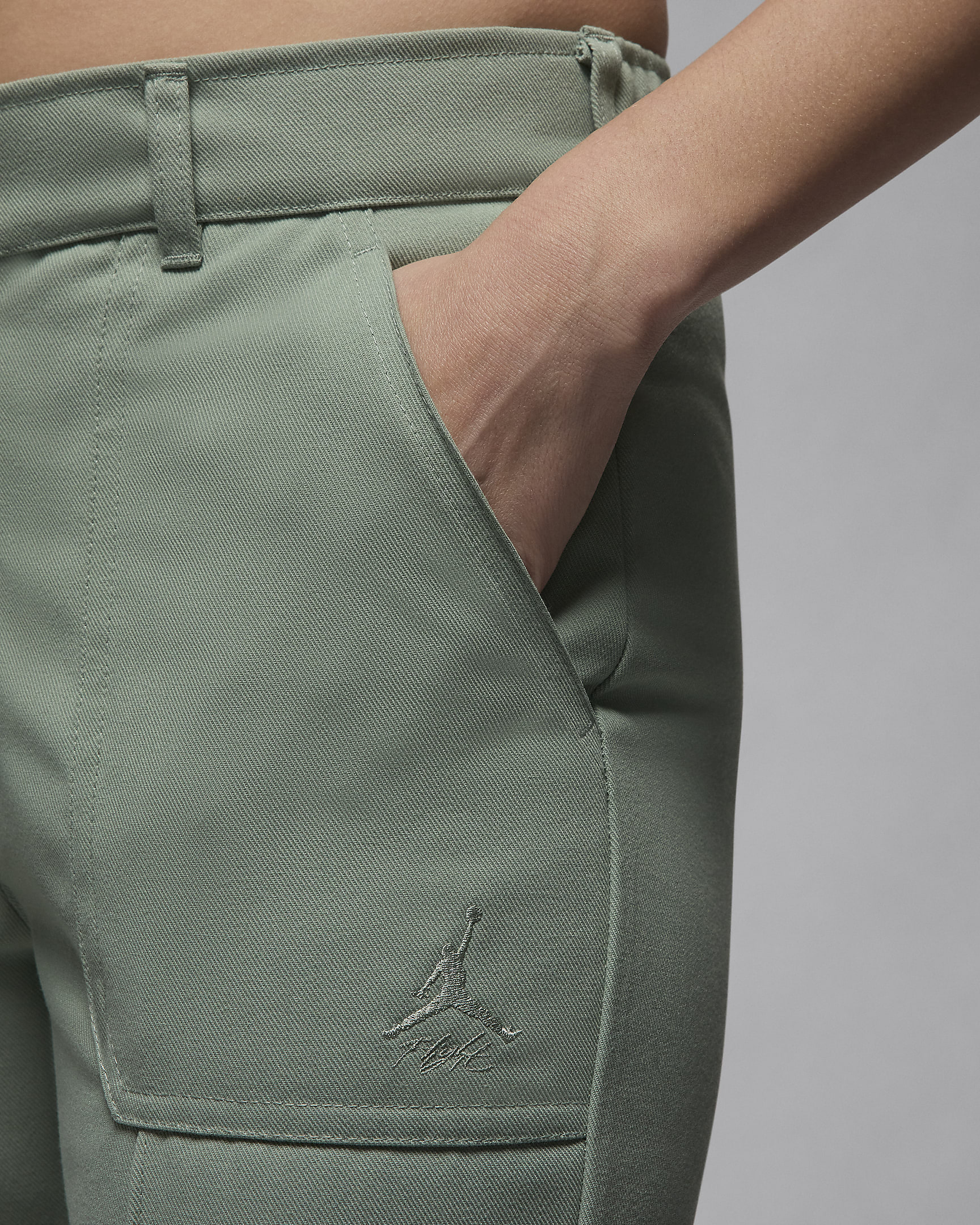 Jordan Pantalón de tejido Woven - Mujer - Jade Smoke