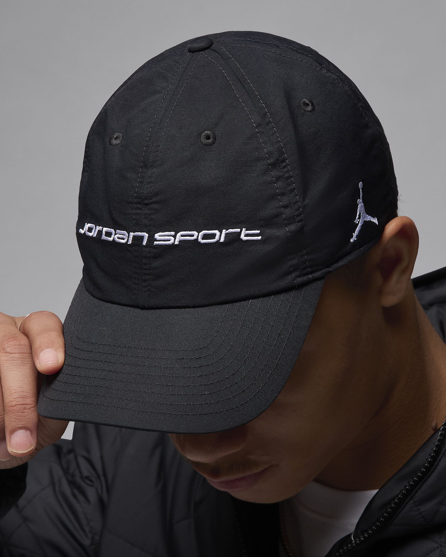 Casquette souple Jordan Club - Noir/Blanc