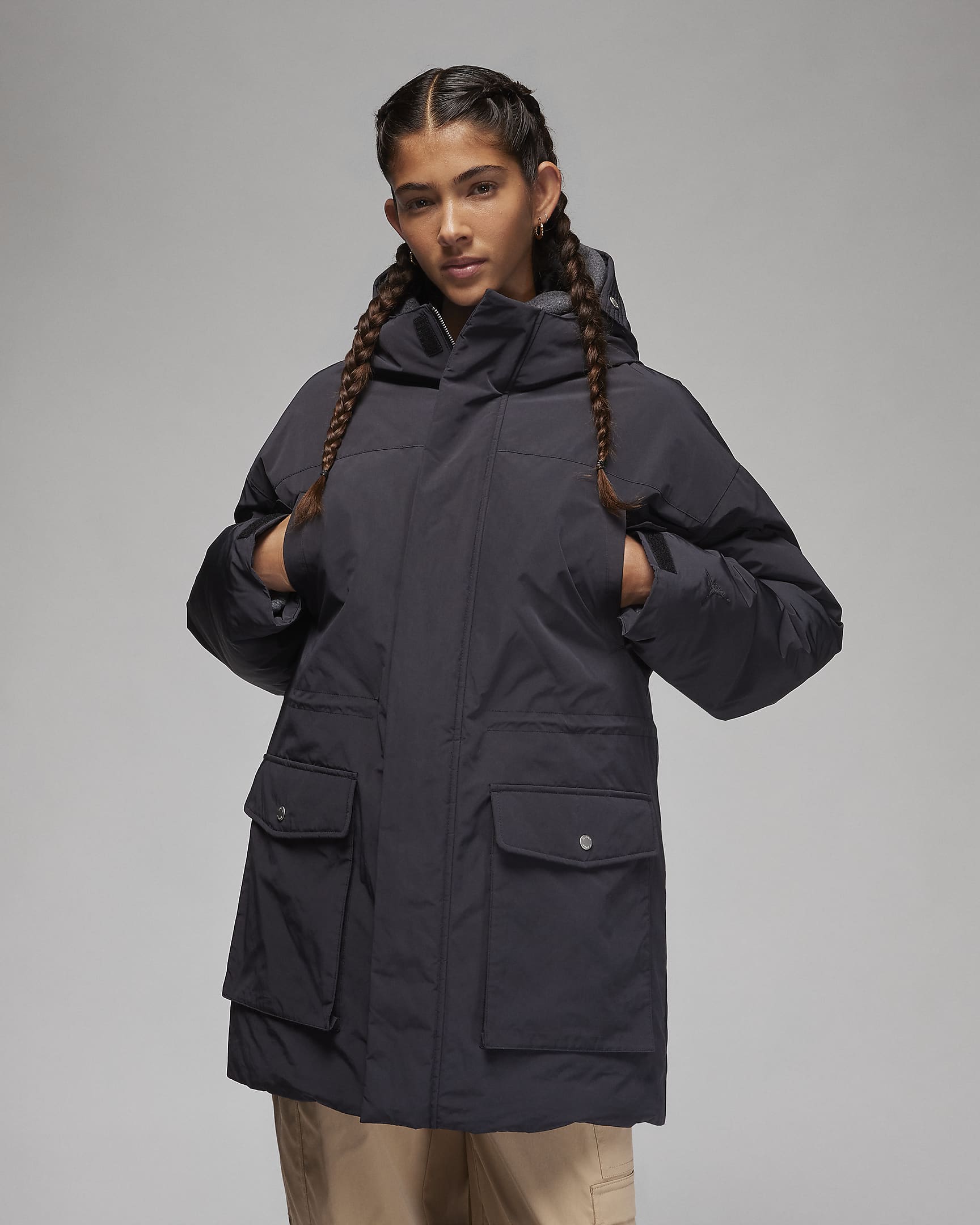 Jordan Women's Down Parka - Black