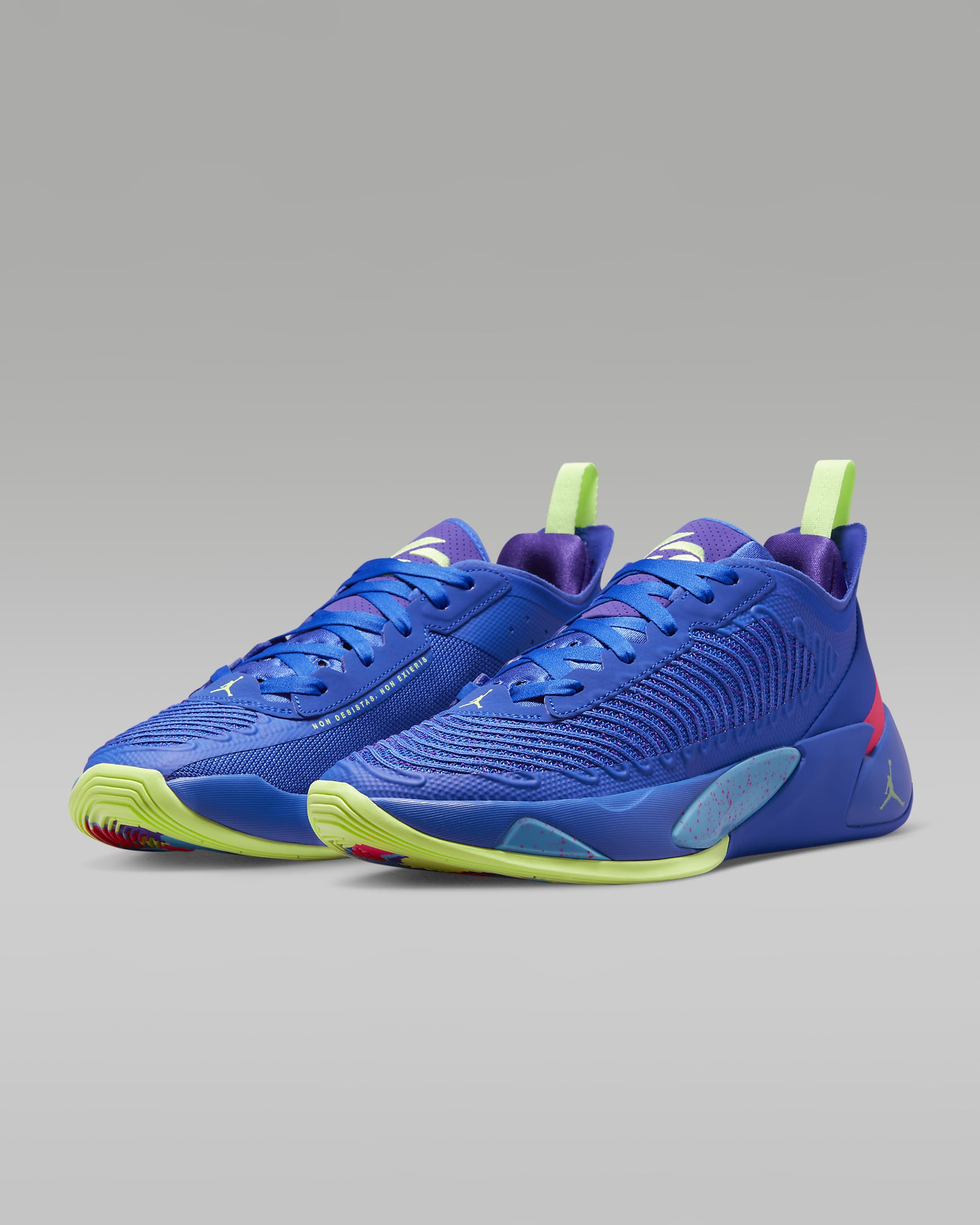 Luka 1 PF Men's Basketball Shoes - Racer Blue/Racer Pink/Gamma Blue/Ghost Green