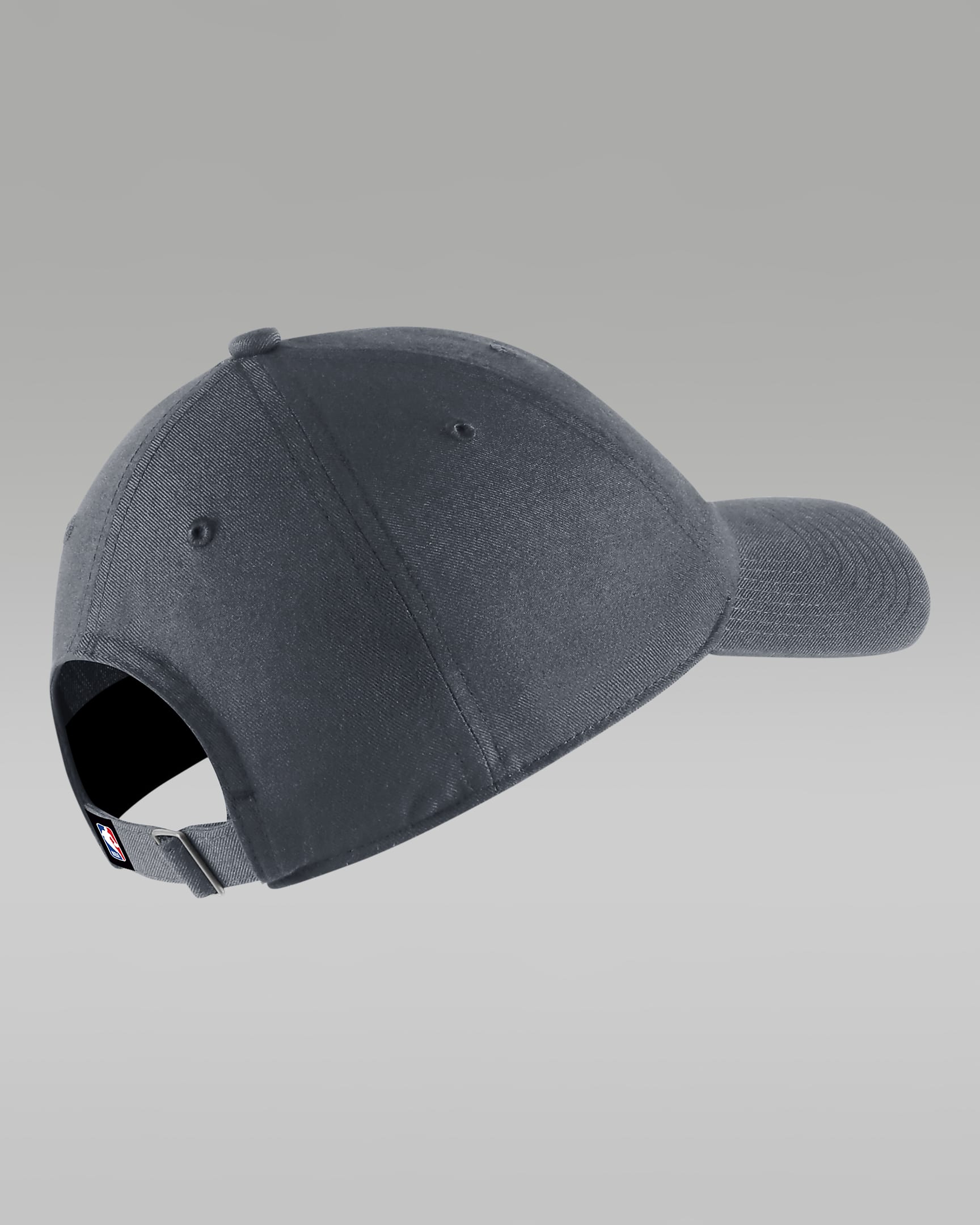 Richardson Flint Grey 9252 Adjustable Snapback Hat - Flat Bill, 60/40 Cotton/Poly Twill - View #12
