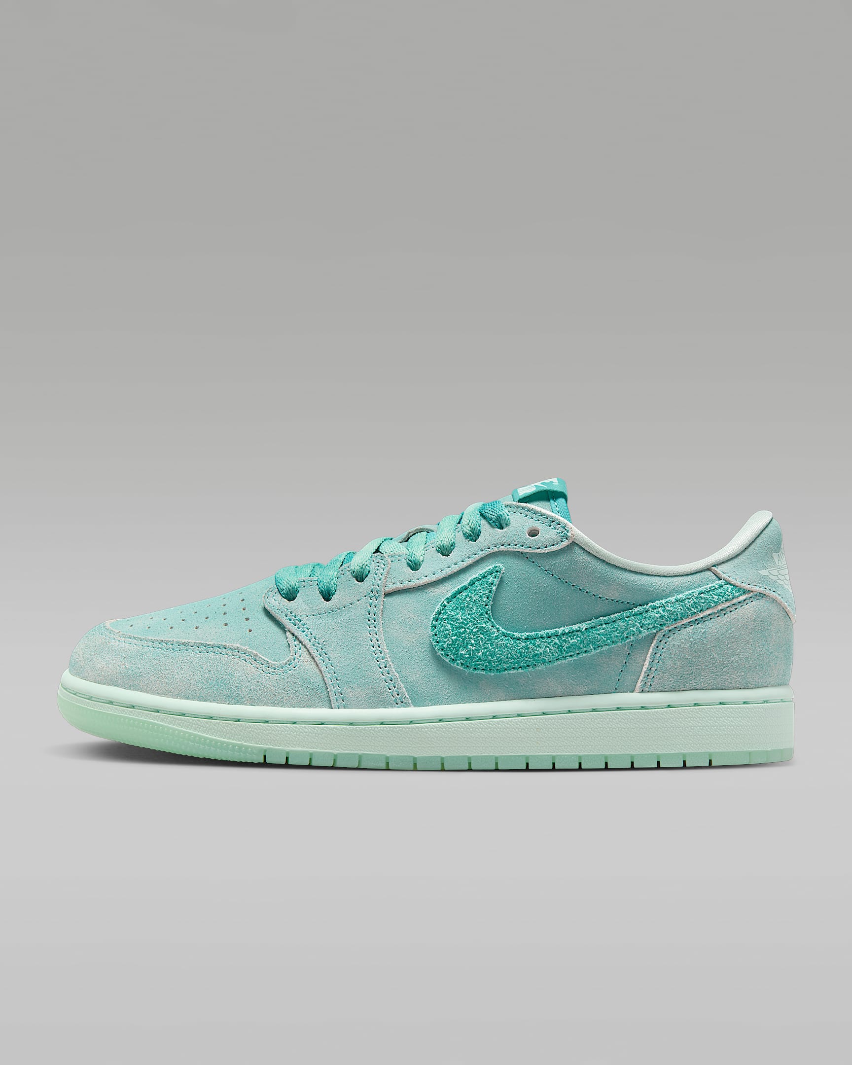Air Jordan 1 Retro Low Women's Shoes - Washed Teal/Igloo/Washed Teal