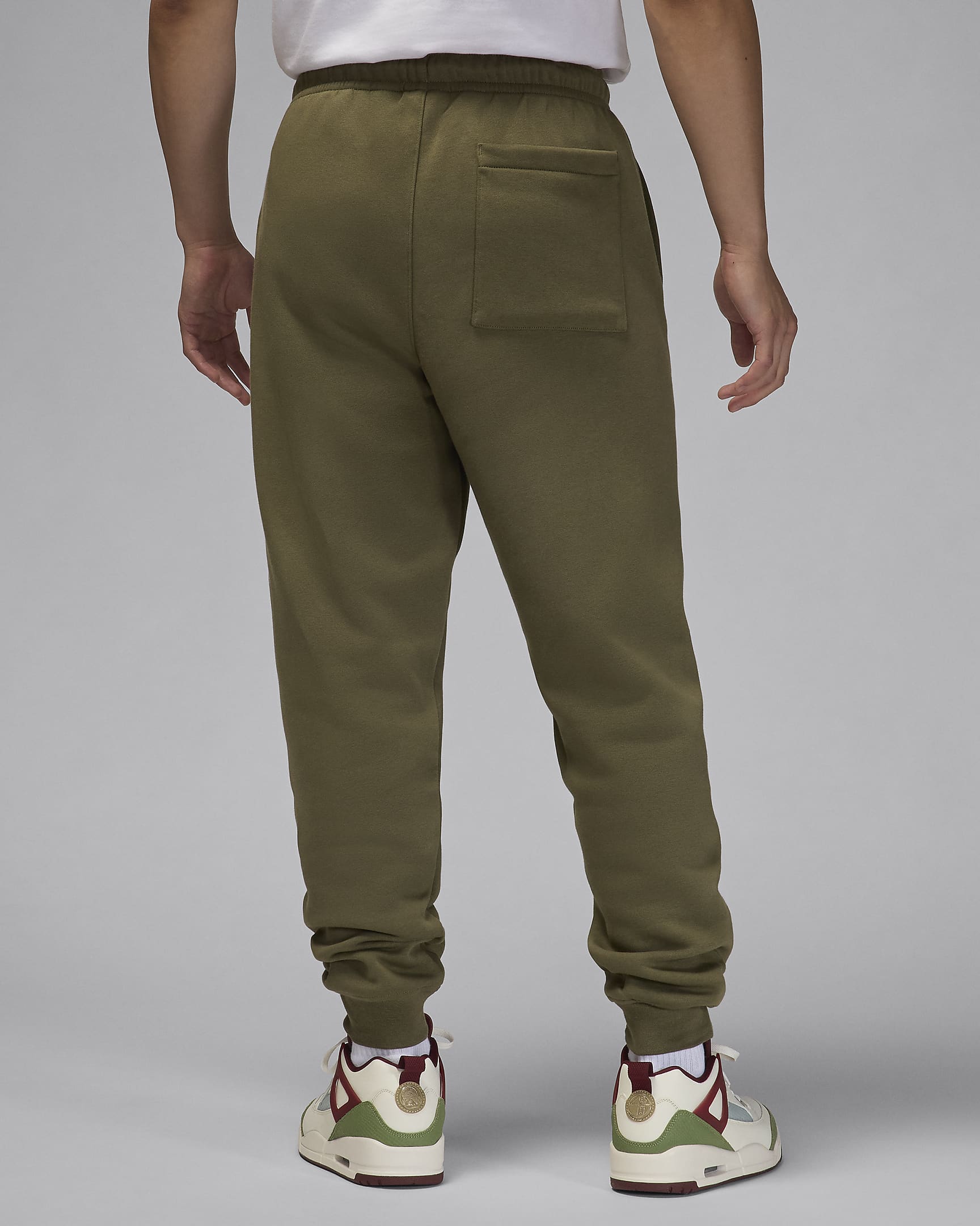 Jordan Essentials Men's Fleece Joggers - Medium Olive