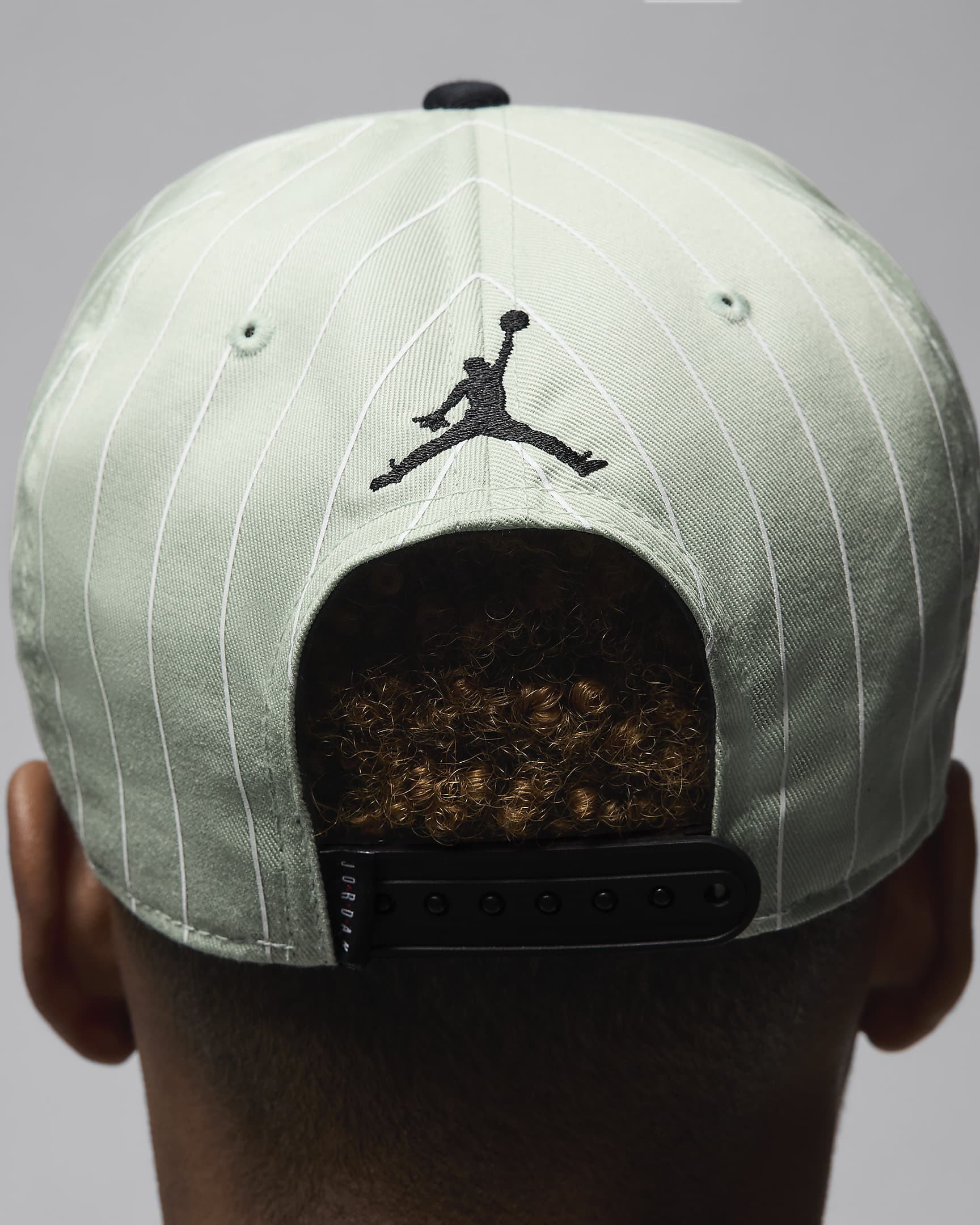 Jordan Flight MVP Pro Structured Cap - Seafoam/Black/Black