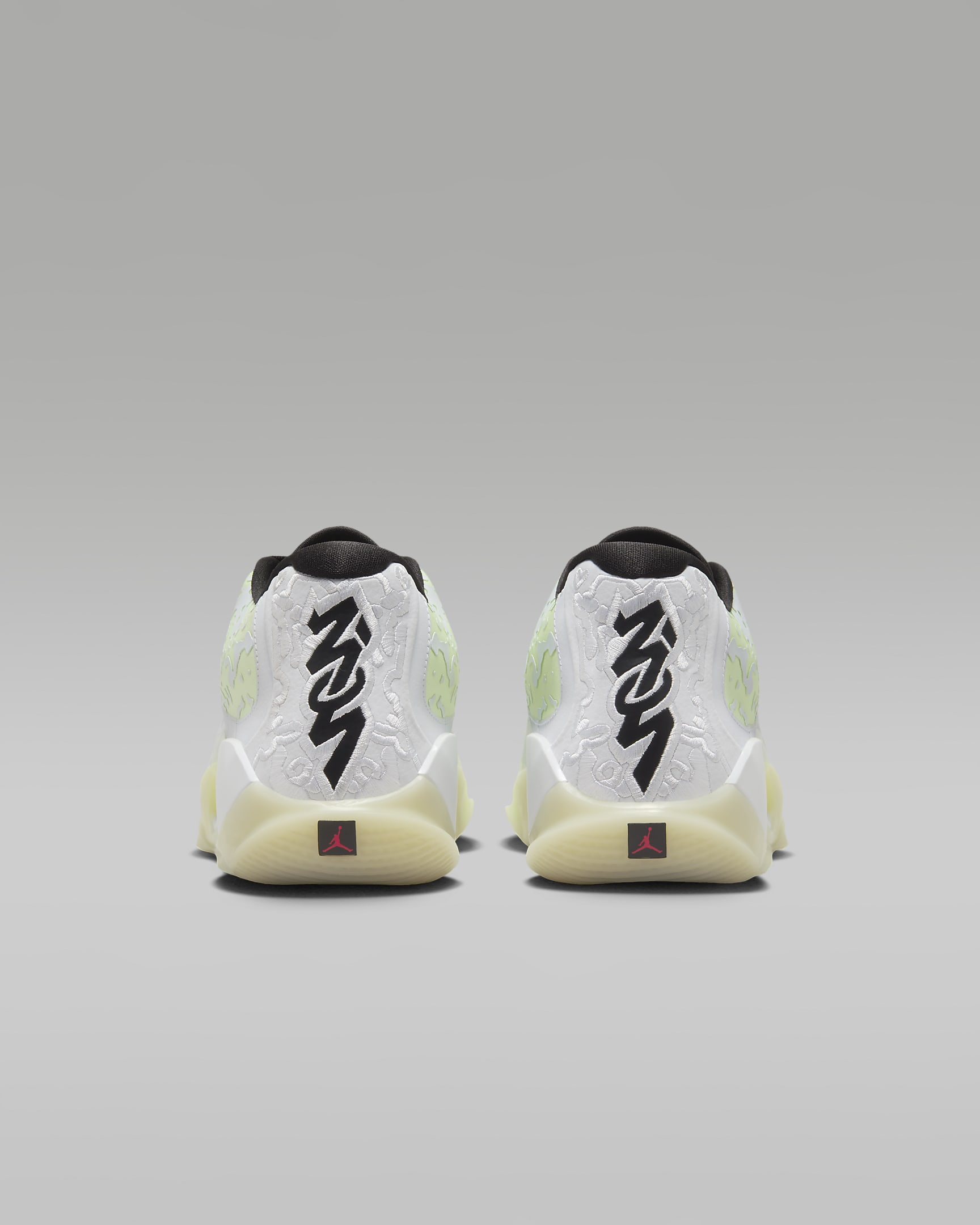 Zion 3 PF Basketball Shoes - White/Black/Barely Volt/White