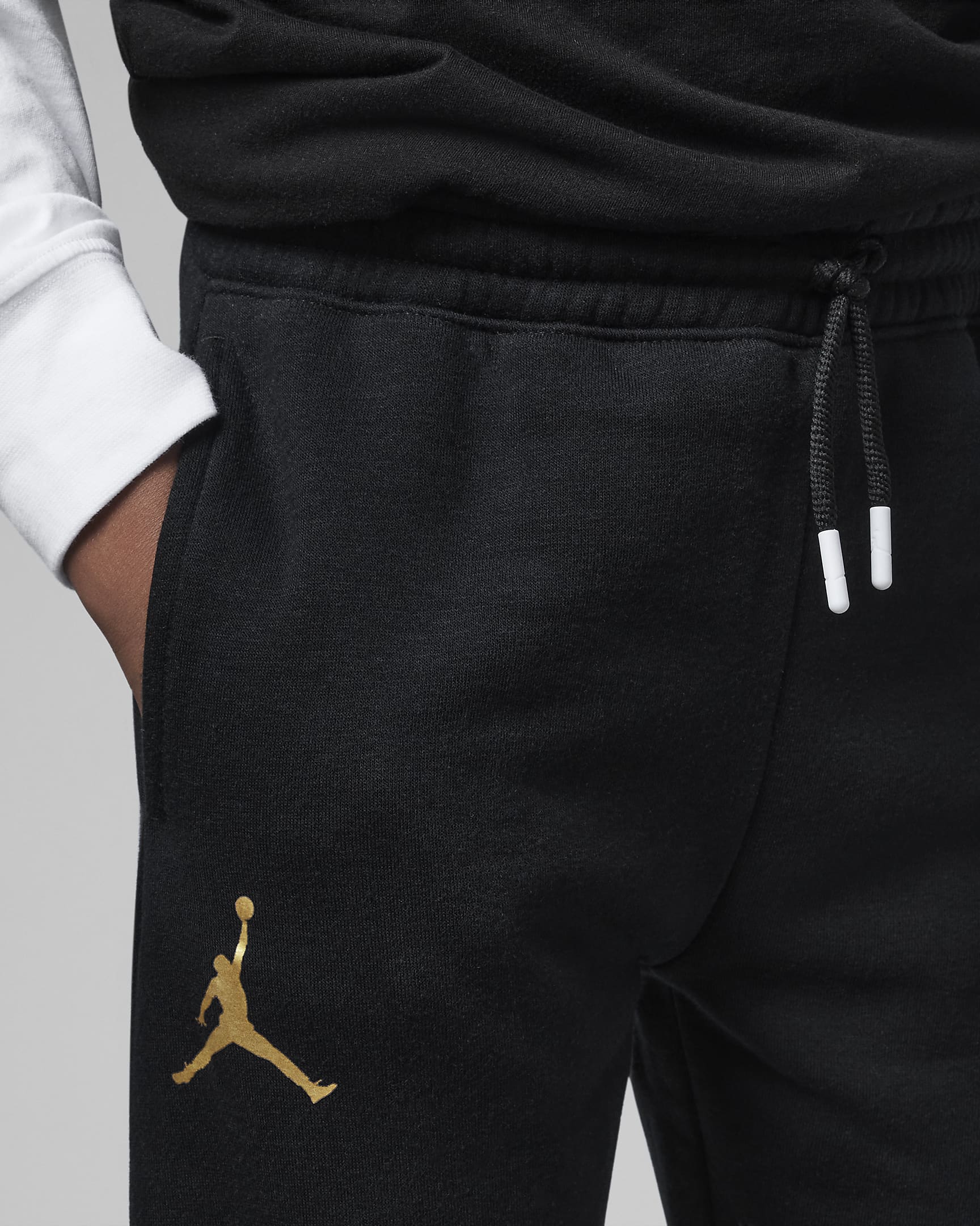 Jordan Holiday Shine Fleece Pants Big Kids' Pants. Nike JP