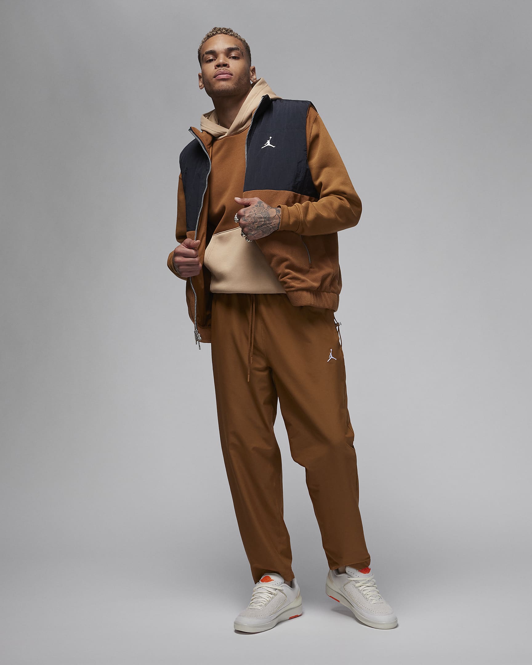 Jordan Essentials-vintervest til mænd - Light British Tan/Light British Tan/Sail