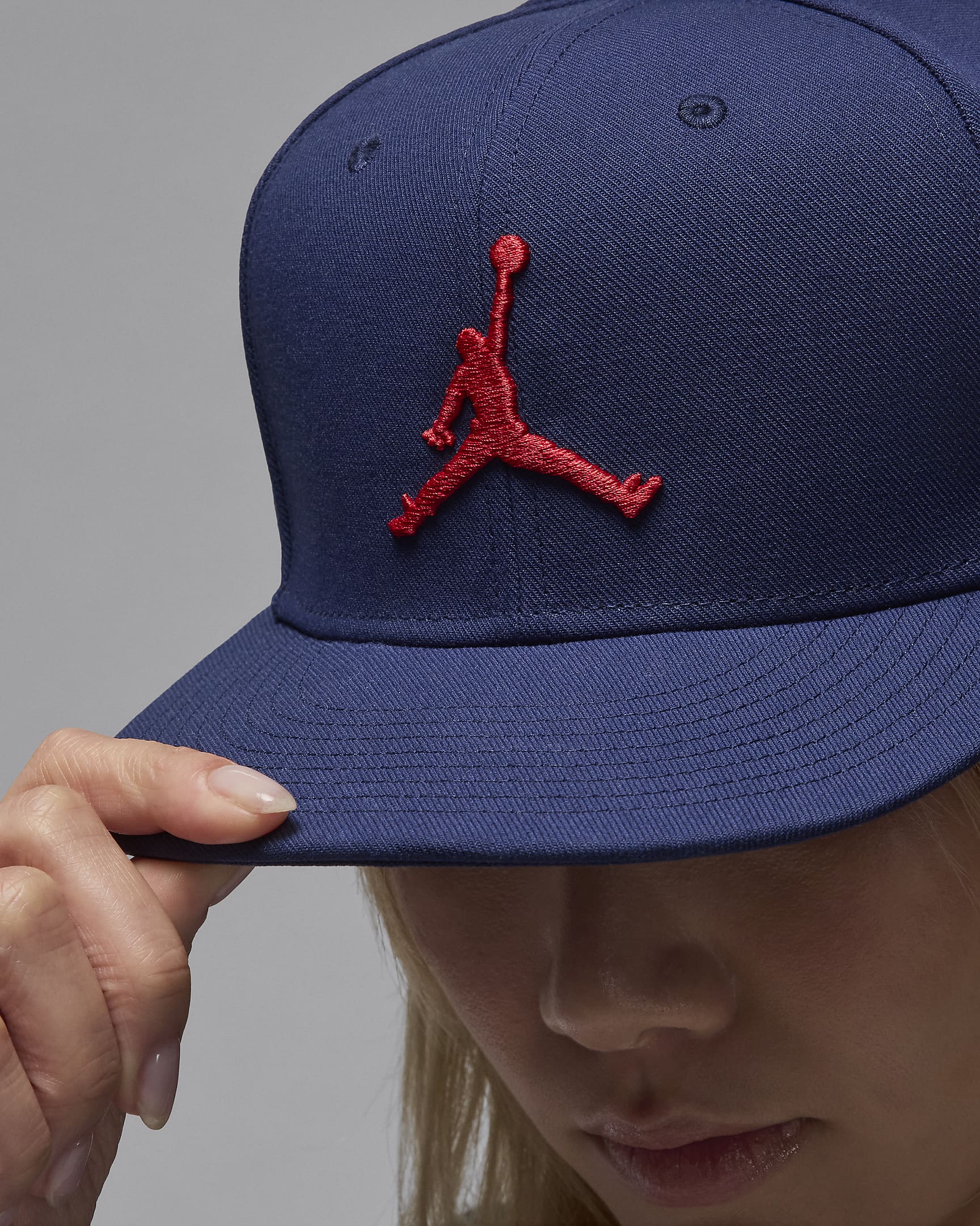 Jordan Jumpman Pro Gorra regulable - Midnight Navy/Orange Chalk/University Red