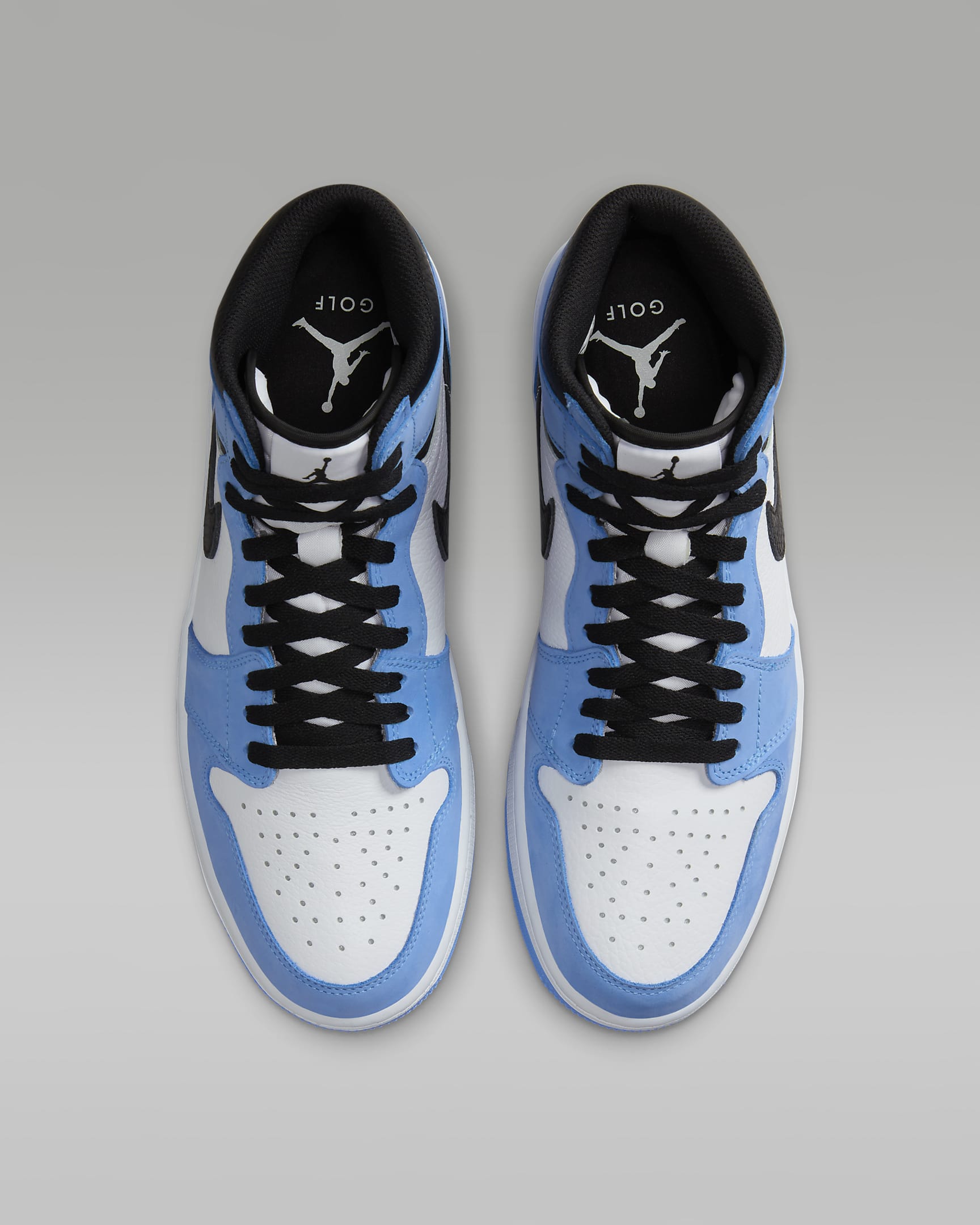 high top air jordan golf shoes