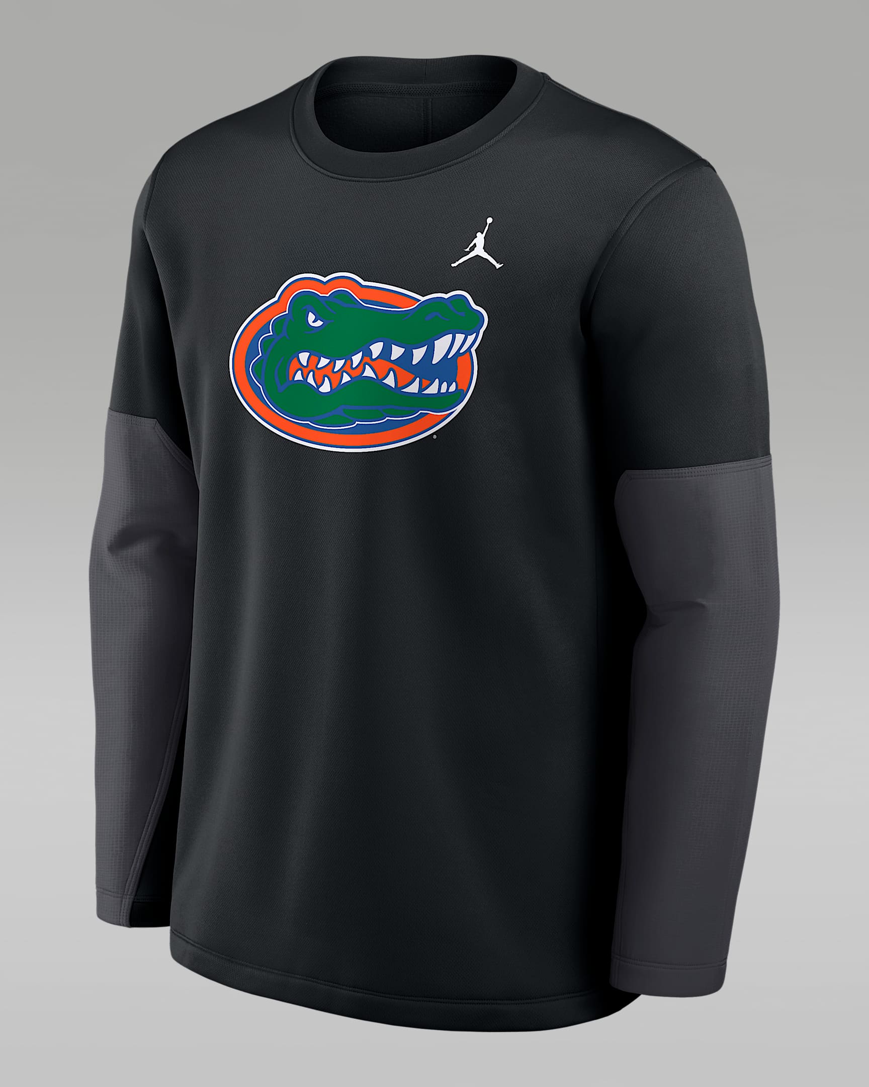 Florida Sideline Coach Men's Jordan Brand Therma-FIT College Long-Sleeve T-Shirt - Black