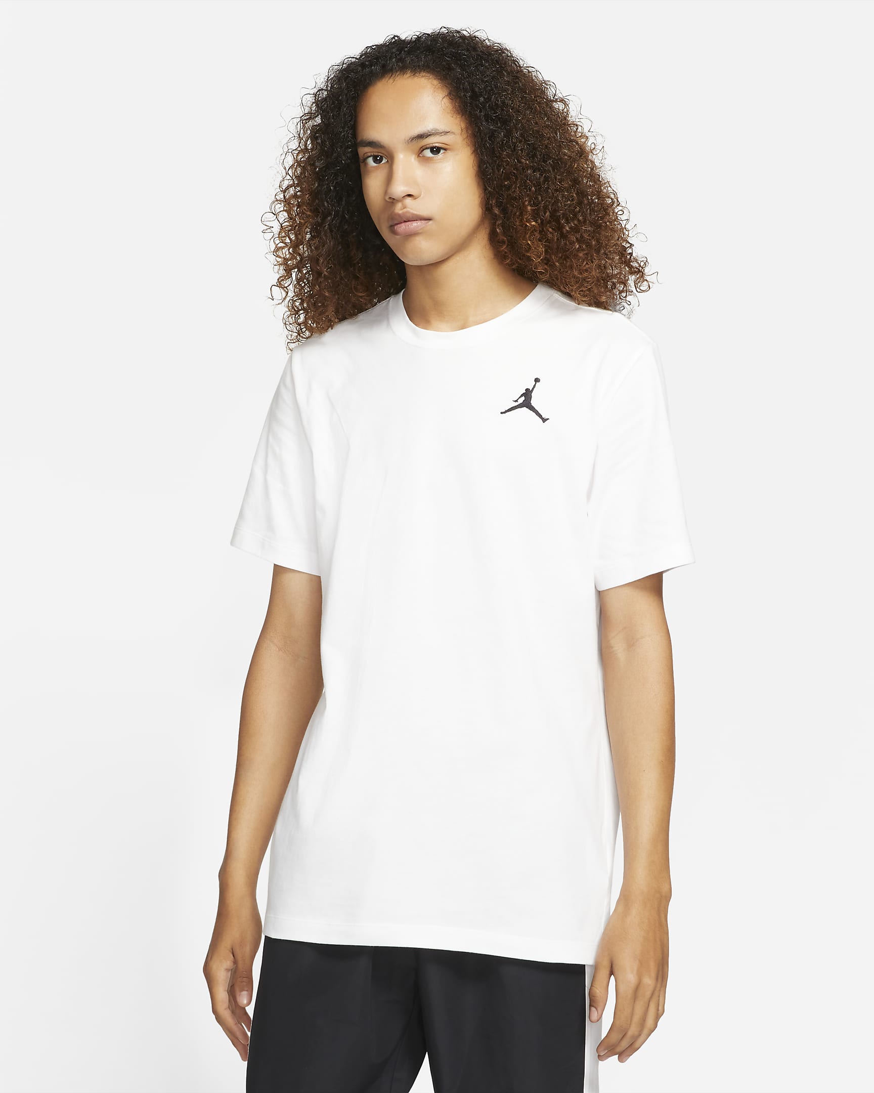 Jordan Jumpman Kurzarm-T-Shirt für Herren - Weiß/Schwarz