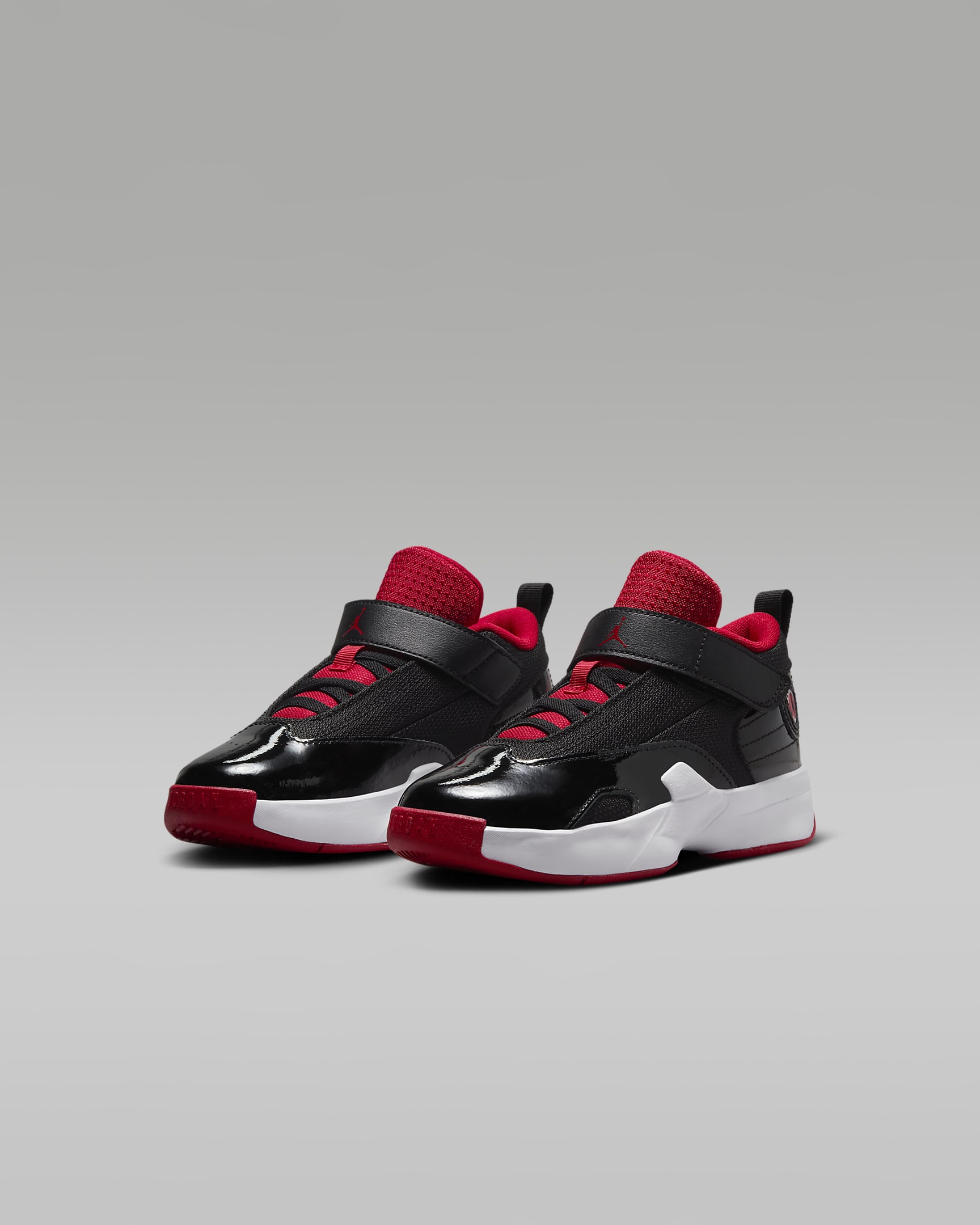 Jordan Max Aura 6 Little Kids' Shoes - Black/White/Gym Red