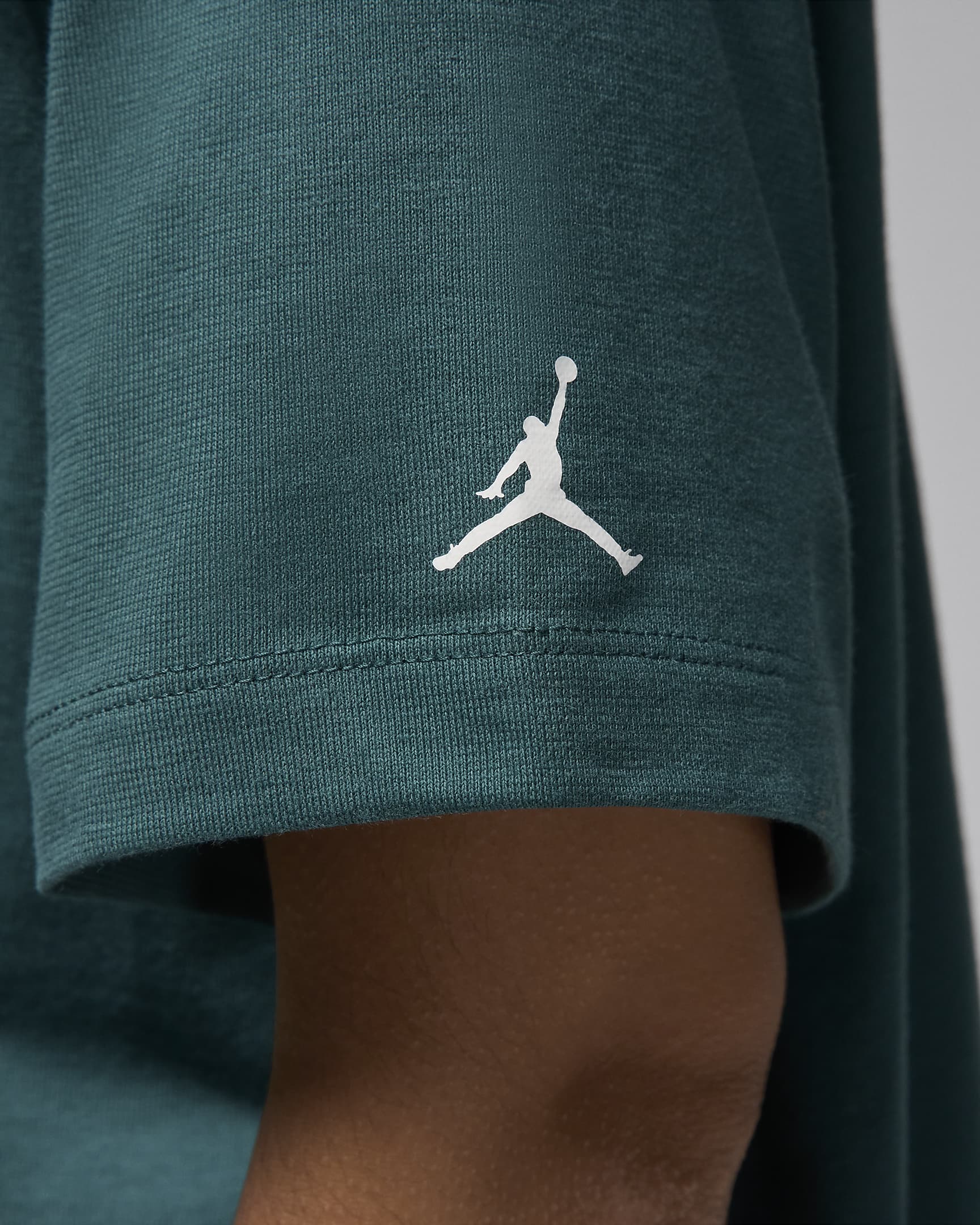 T-shirt à motif Jordan Flight Heritage pour femme - Oxidized Green