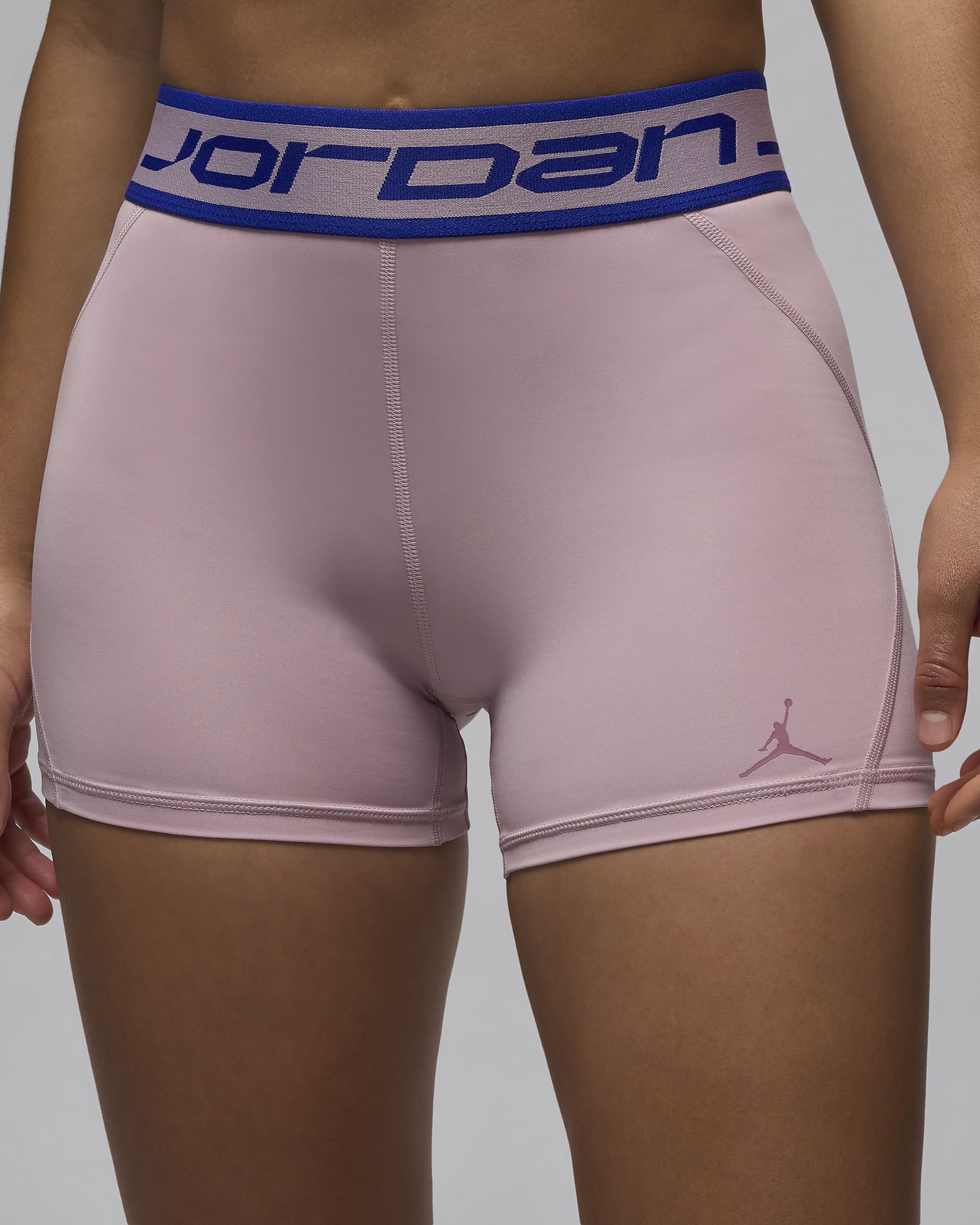 Jordan Sport Women's 5" Shorts - Plum Chalk/Plum Dust