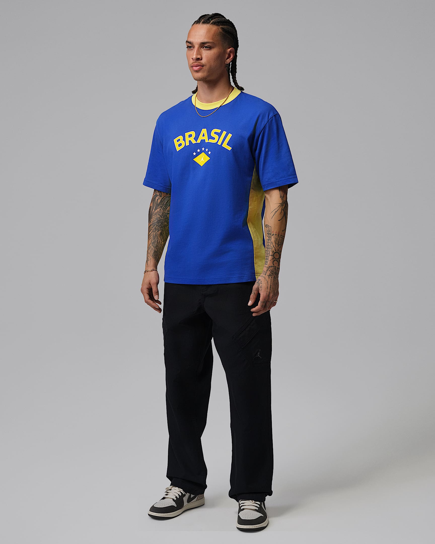Męski T-shirt z nadrukiem Air Jordan 85 - Old Royal