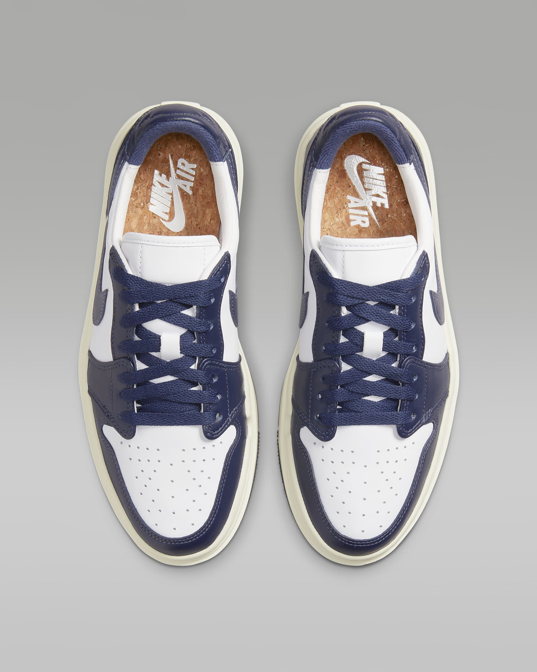 Air Jordan 1 Elevate Low schoenen - Wit/Sail/Midnight Navy