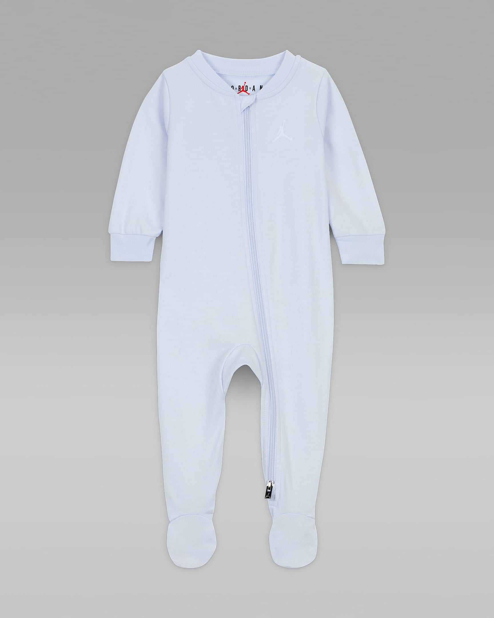 Jordan Baby (0-9M) Jumpman Footed Coverall - Football Grey