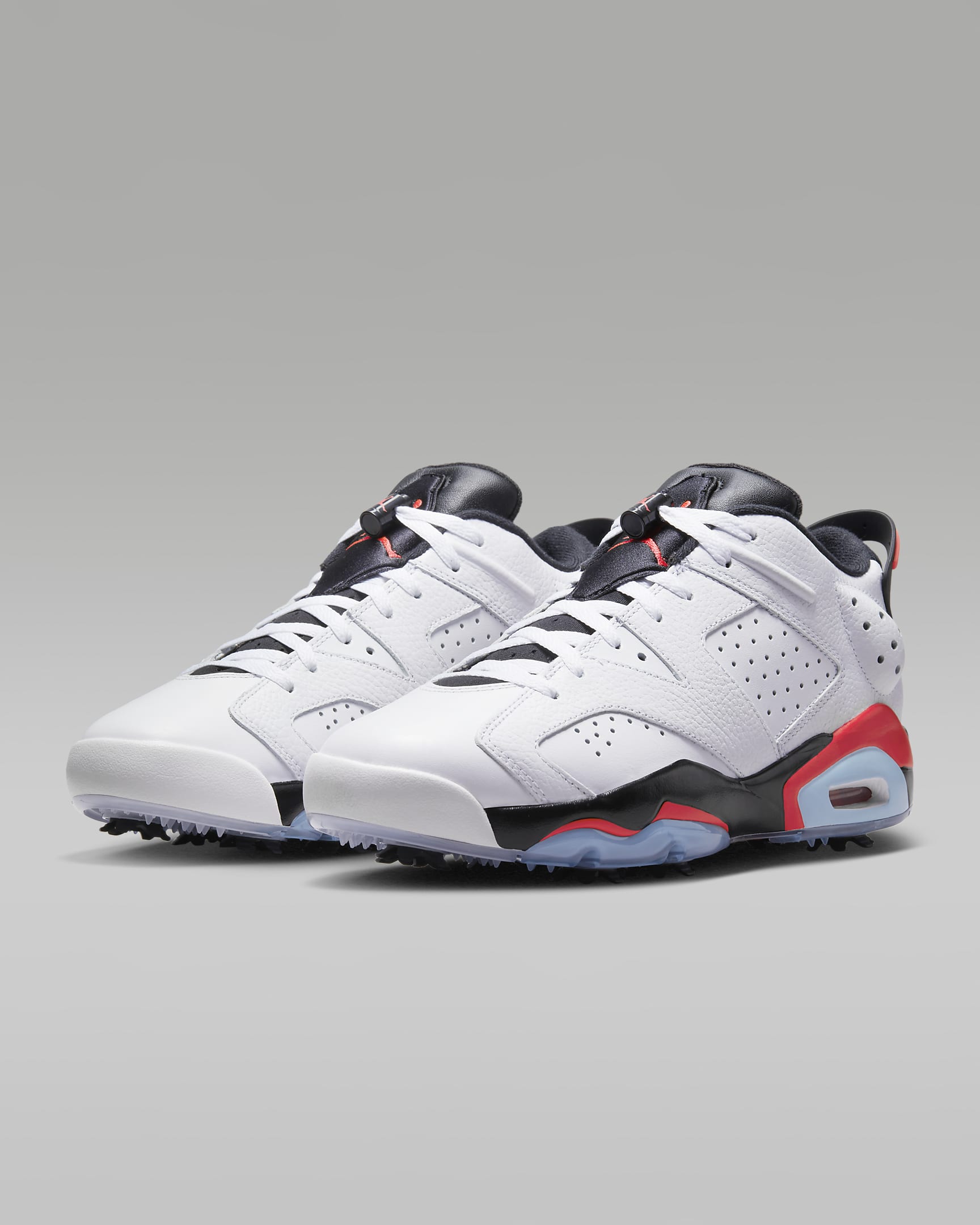 Jordan Retro 6 G Men's Golf Shoes - White/Infrared 23/Black