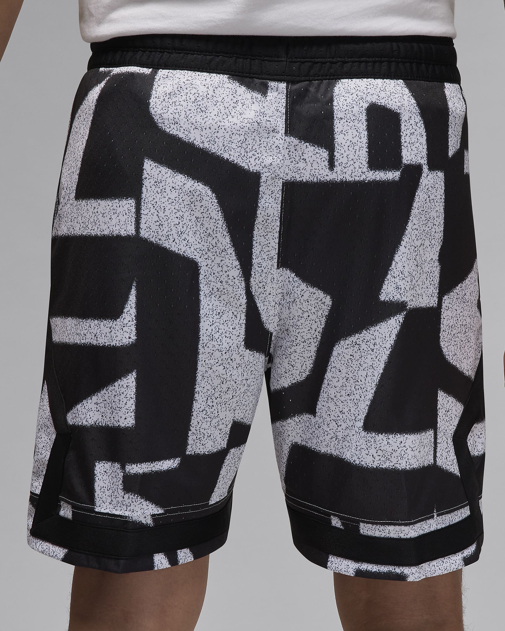 Short en mesh Diamond Dri-FIT Jordan Sport pour homme - Noir/Noir