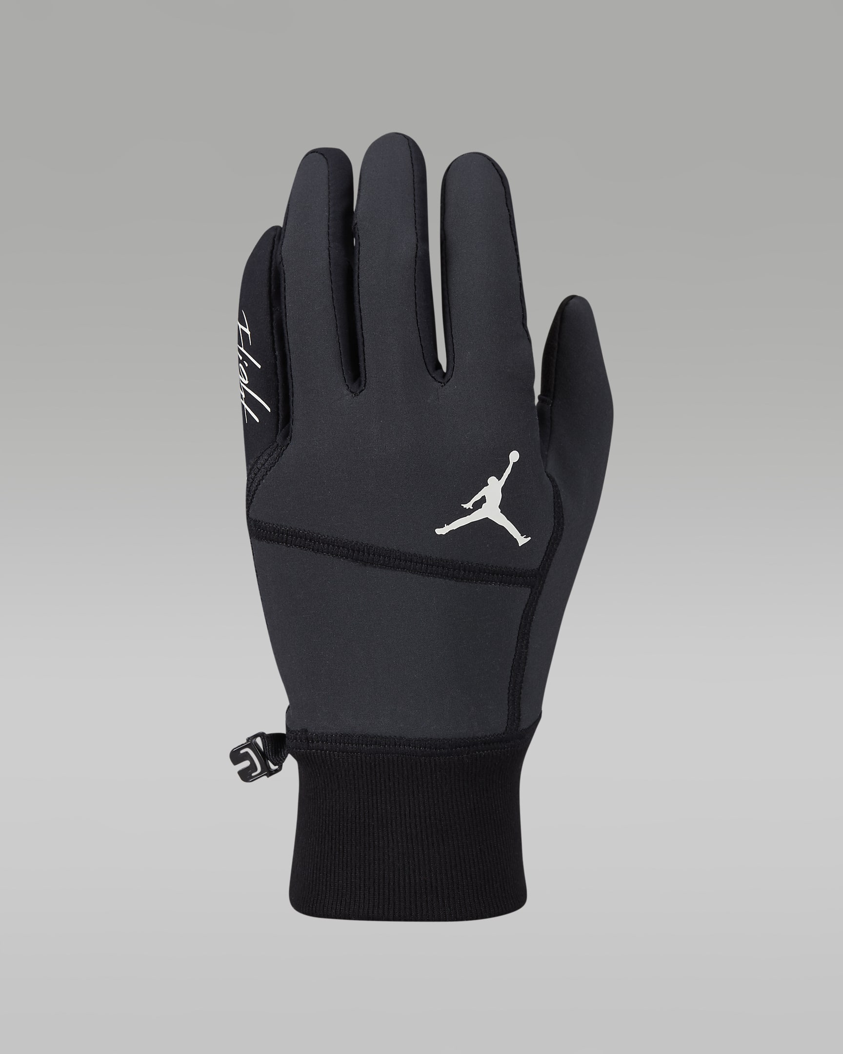 Gants de training en tissu Fleece Jordan HyperStorm pour Homme - Noir/Noir/Sail