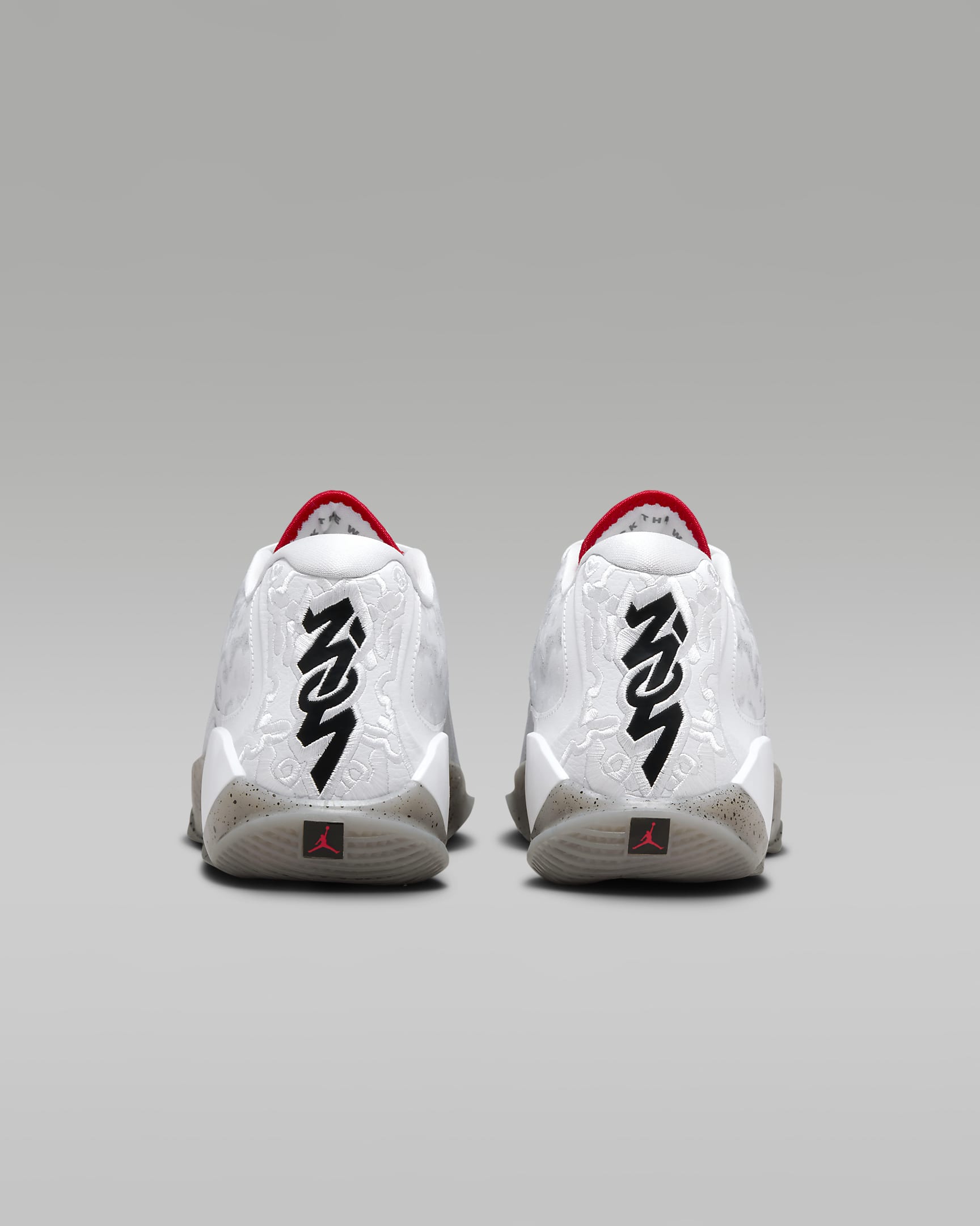 Zion 3 'Fresh Paint' Basketball Shoes - White/Cement Grey/Pure Platinum/University Red