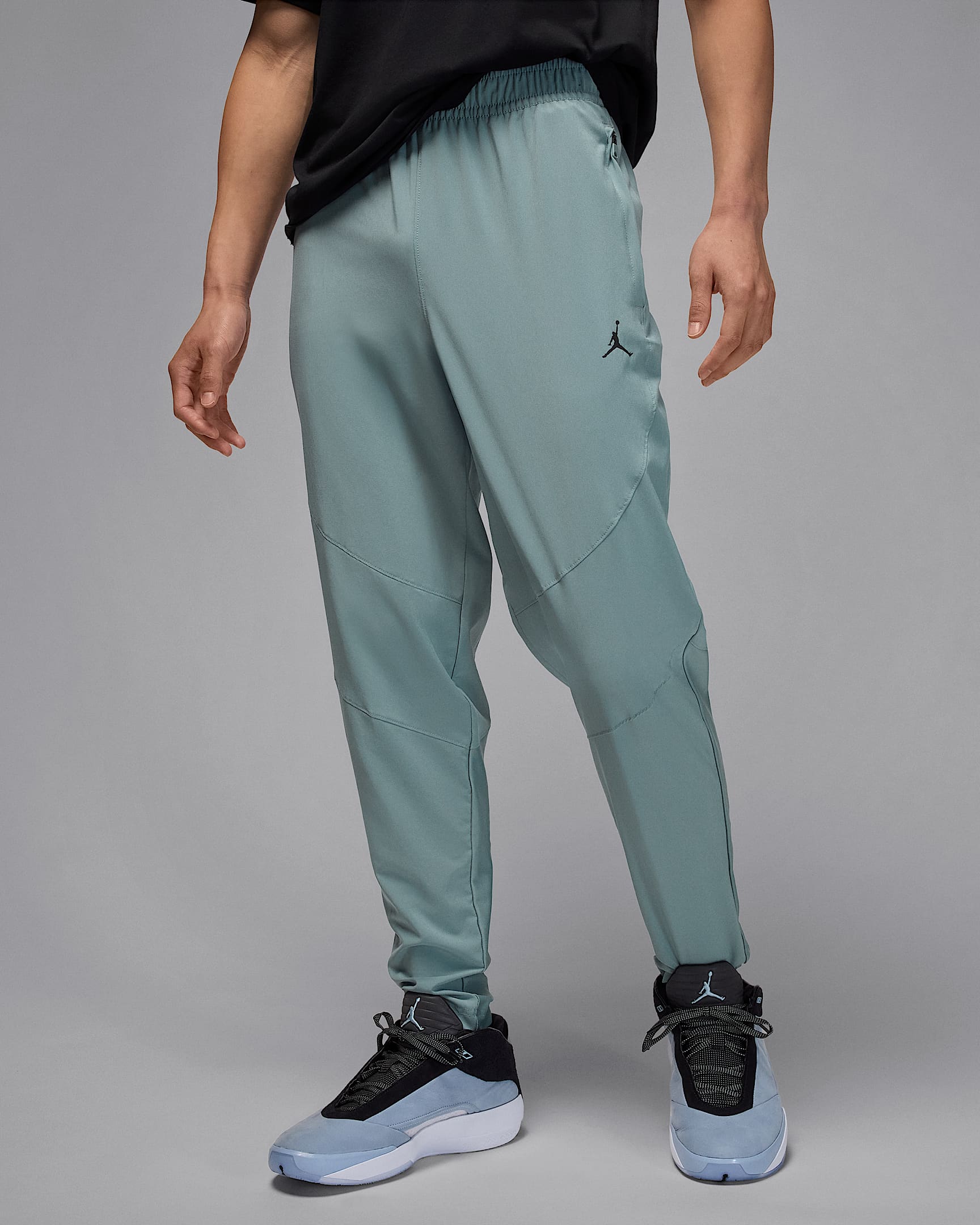 Pantalon tissé Dri-FIT Jordan Sport pour homme - Aviator Grey/Noir