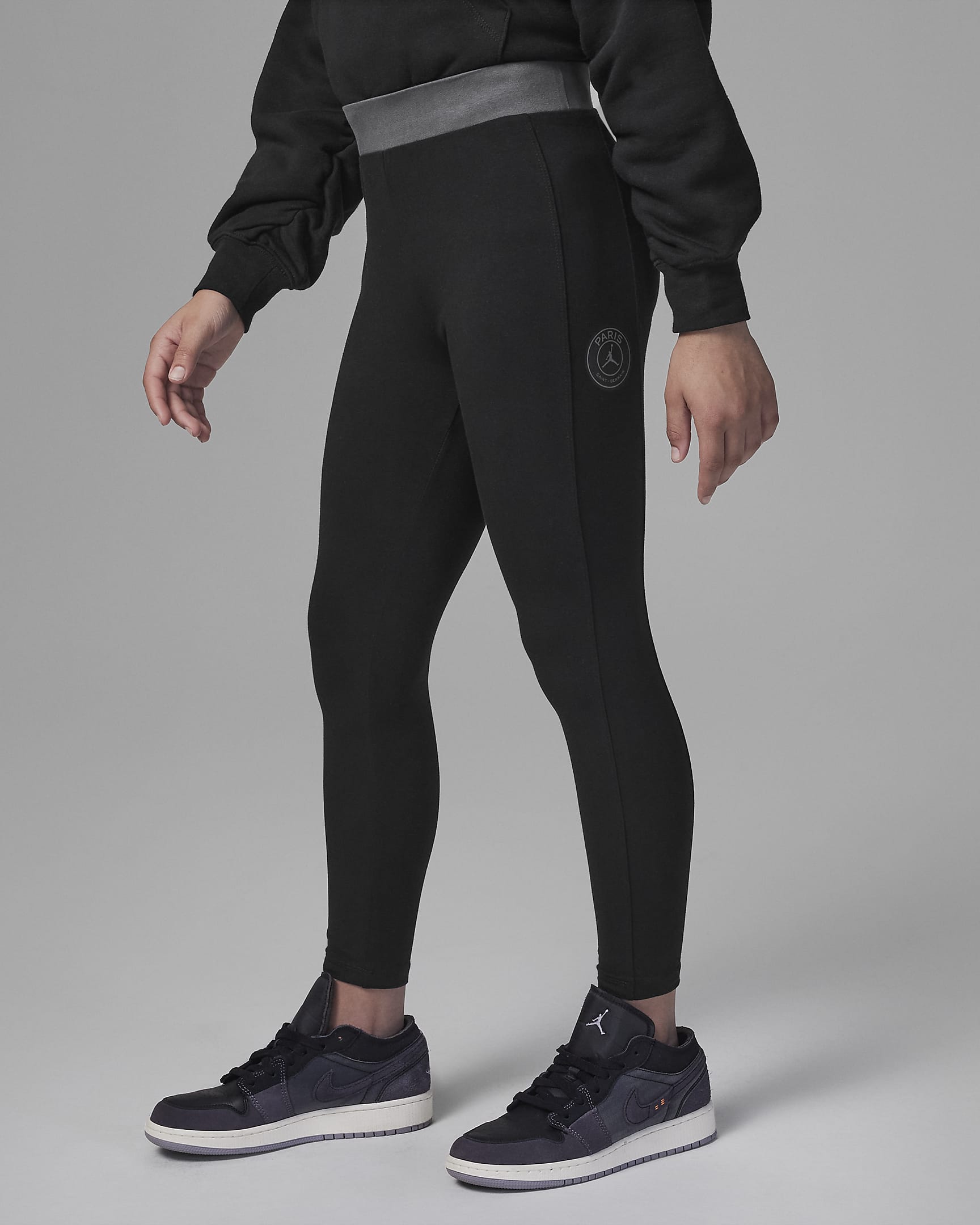 Jordan Paris Saint-Germain Leggings Big Kids Leggings - Black