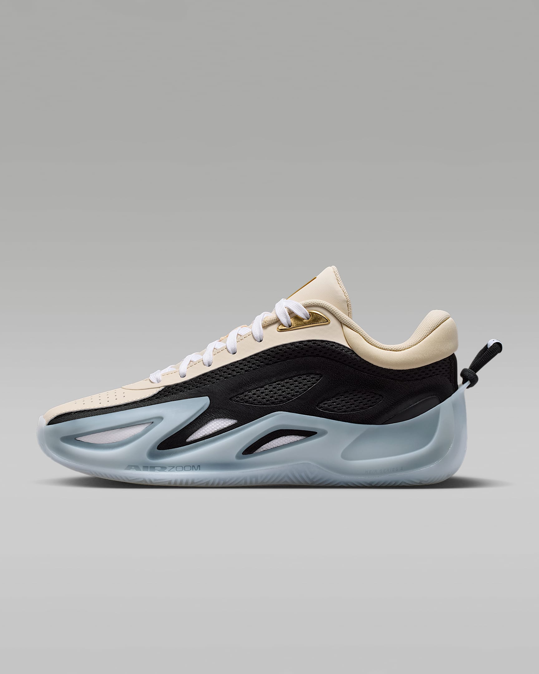 Jordan Heir Series 2 'Precious Medals' Basketball Shoes - Pearl White/Black/Metallic Gold/White