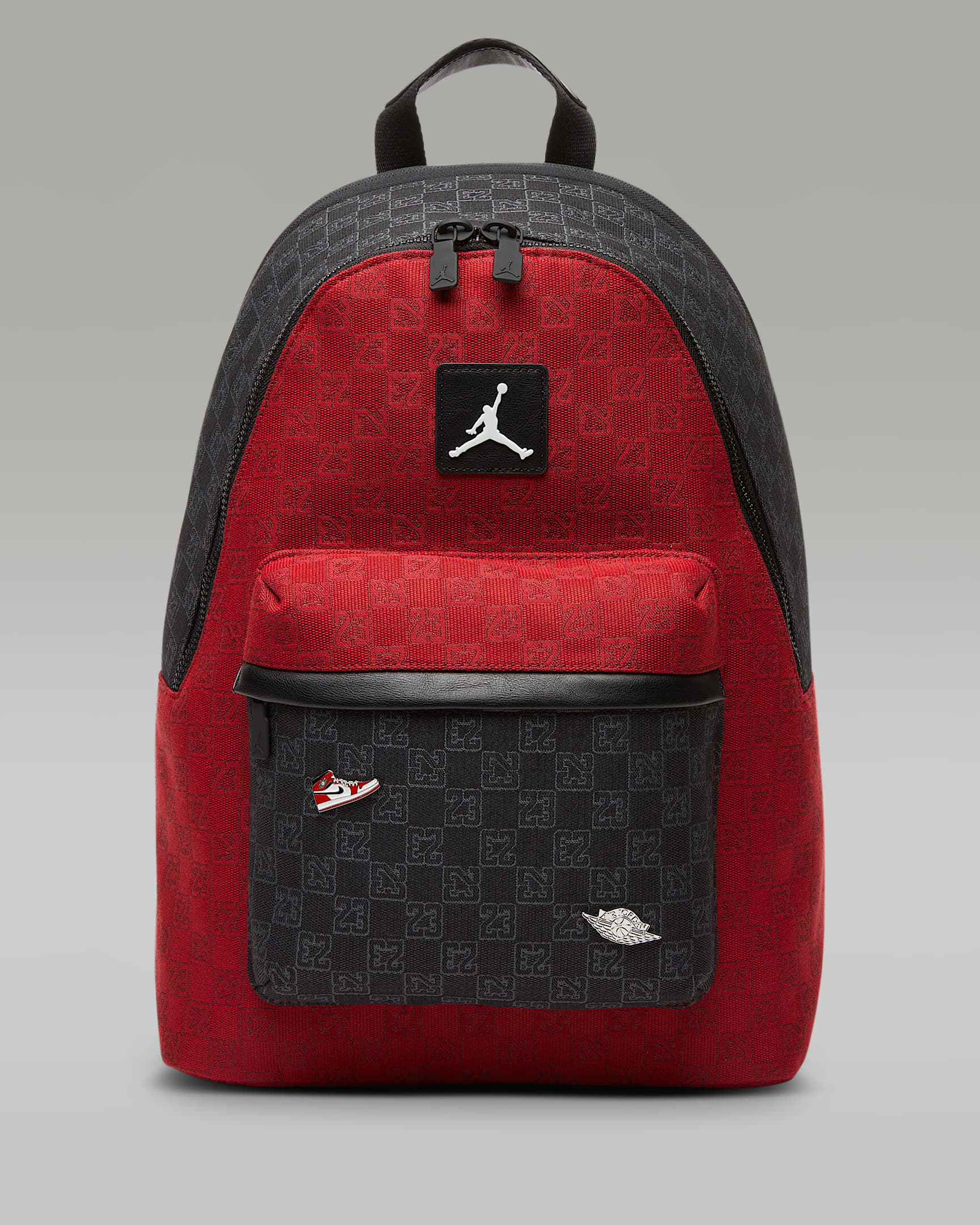 Jordan Monogram Backpack (25L) - Varsity Red