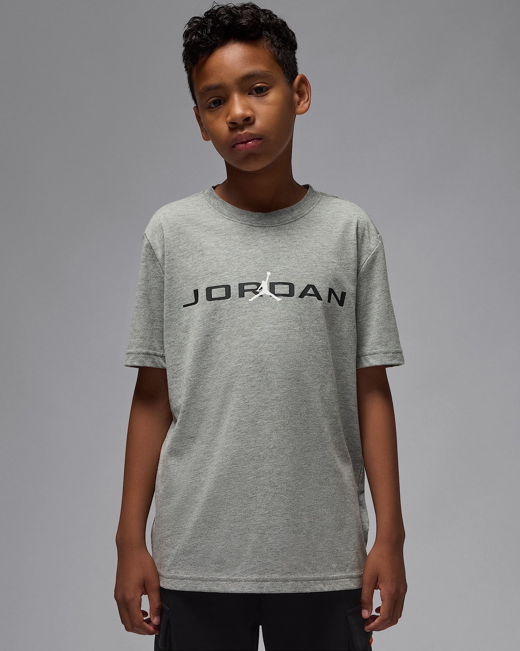 Jordan Air Stretch T-shirt voor kids - Carbon Heather