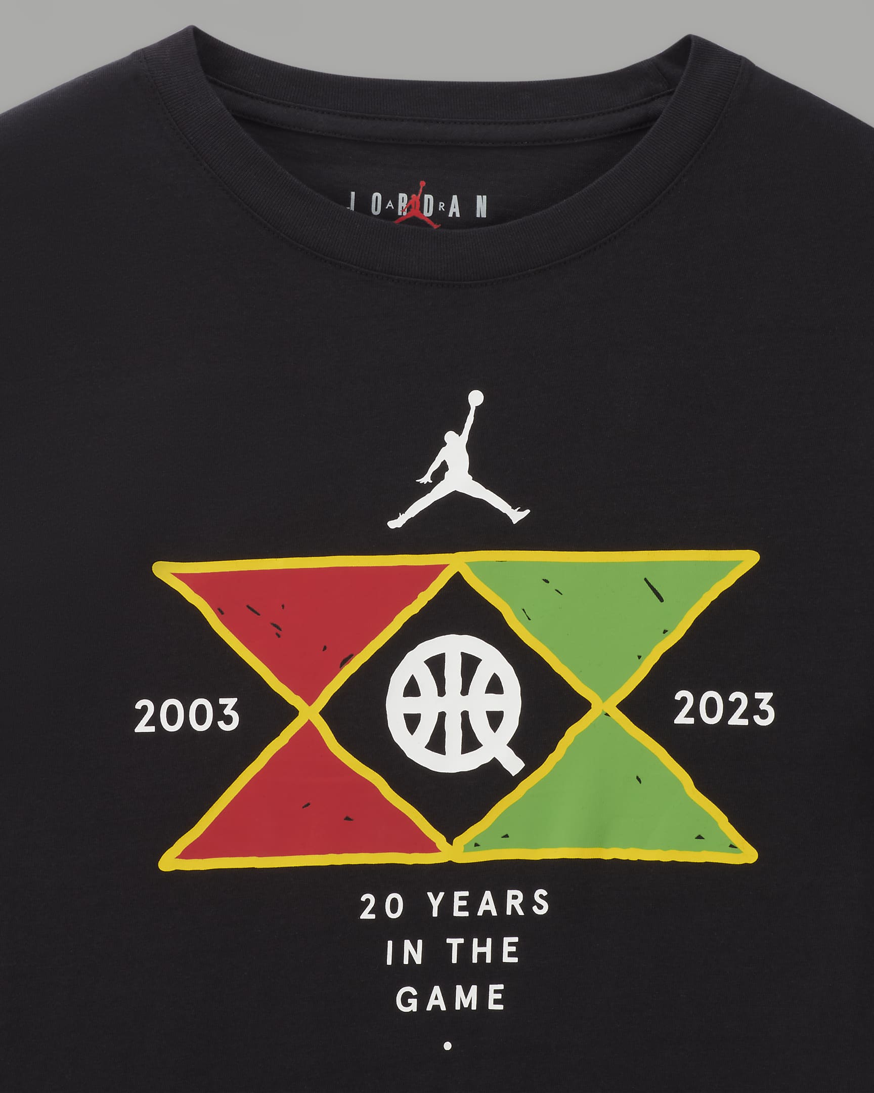 Jordan X Quai 54 Tee Camiseta - Niño/a pequeño/a - Negro