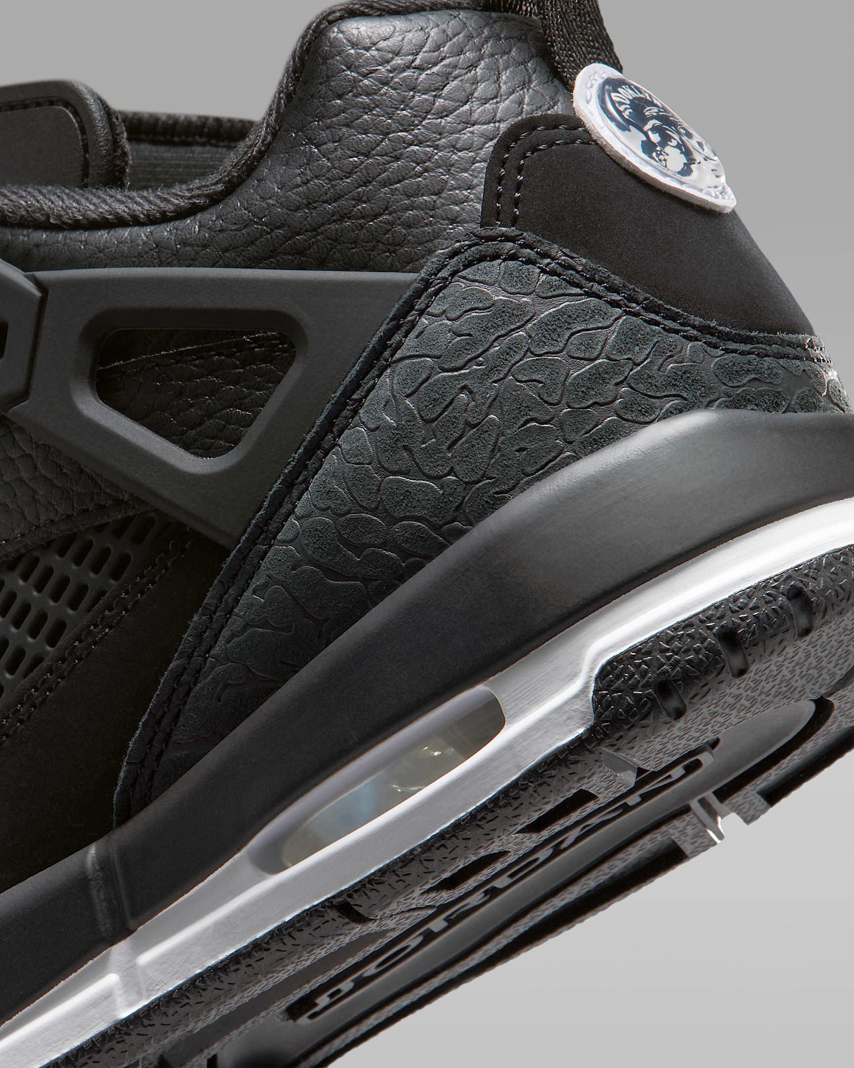 Chaussure Jordan Spizike Low pour ado - Noir/Blanc/Anthracite/Blanc