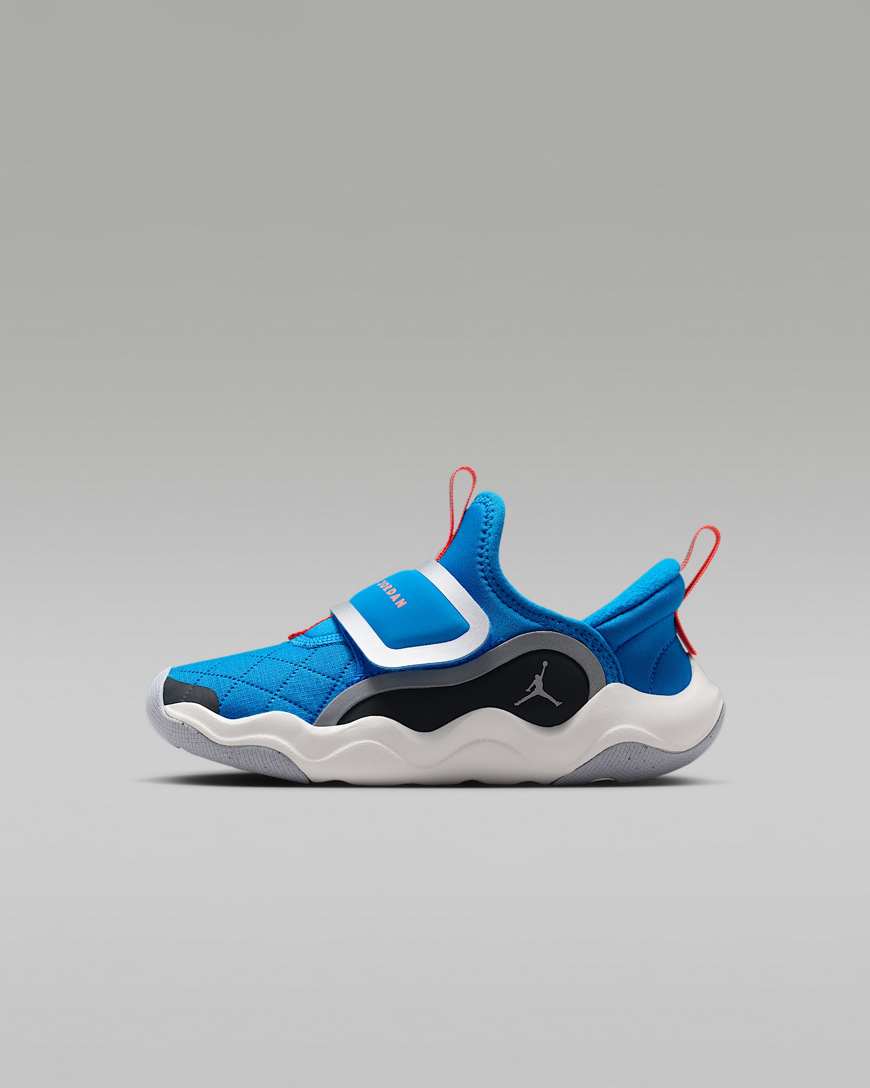 Jordan 23/7.2 EasyOn Younger Kids' Shoes - Photo Blue/Off-Noir/Sail/Metallic Silver
