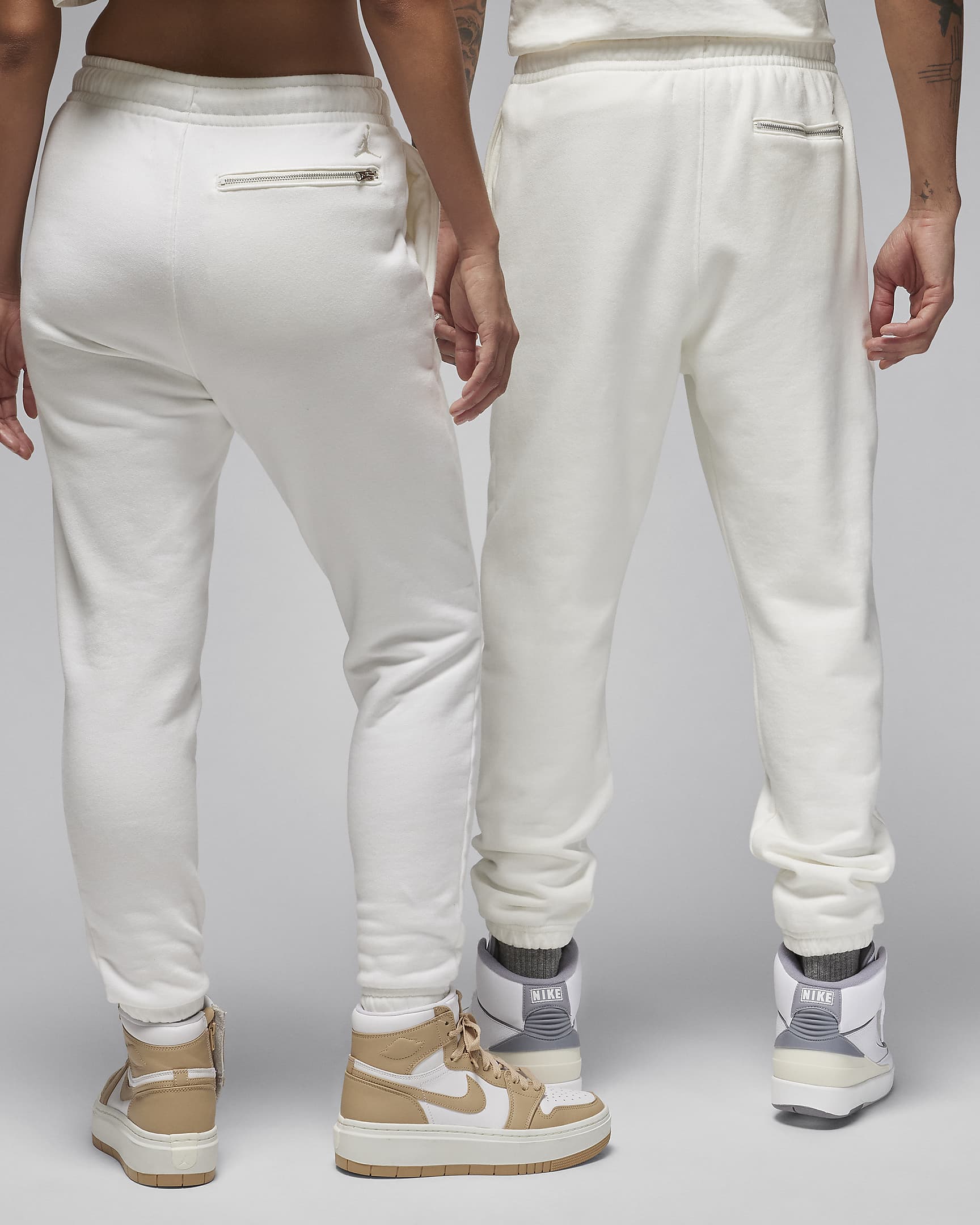 Pantaloni in fleece Jordan Wordmark – Uomo - Sail/Sail