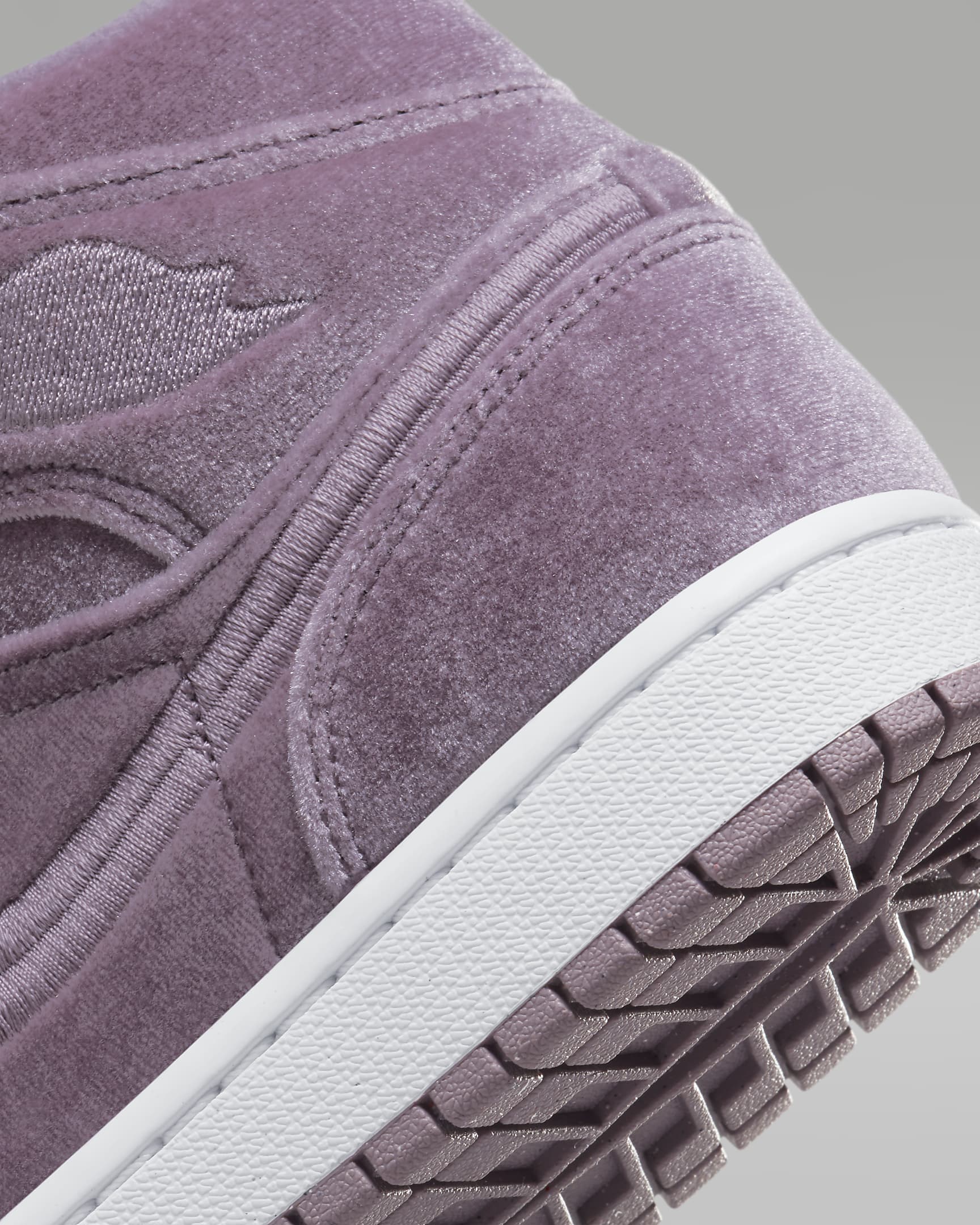 Air Jordan 1 Mid SE damesko - Purple Smoke/Hvit/Purple Smoke